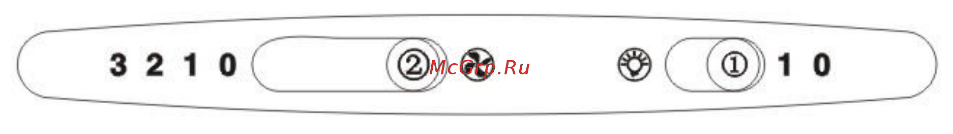 Maunfeld ANCONA PLUS 90 WHITE GLASS Transparent Инструкция по эксплуатации онлайн [4/7] 348299