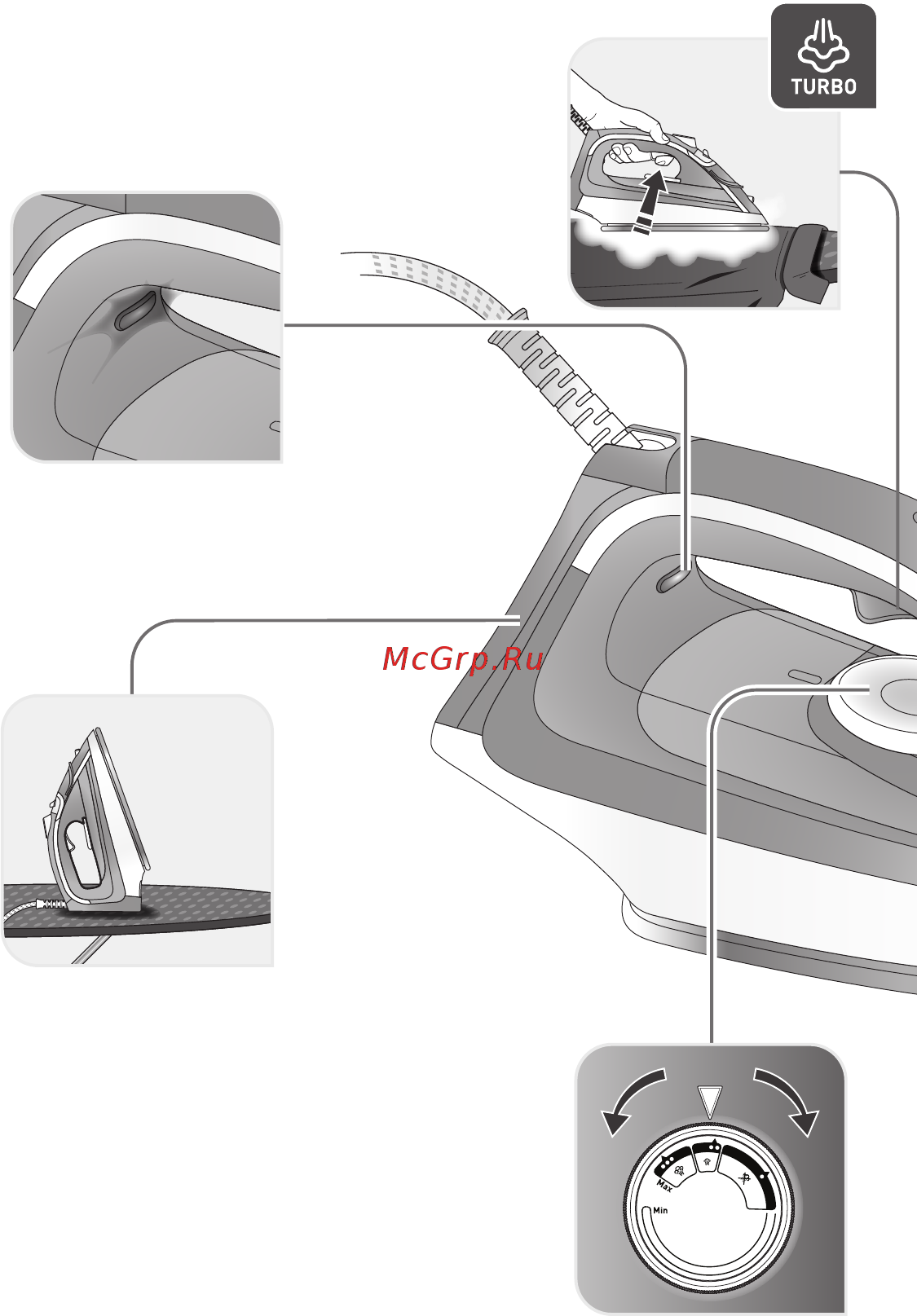 Tefal Maestro FV1845E0 [4/20] لدم هب هتس