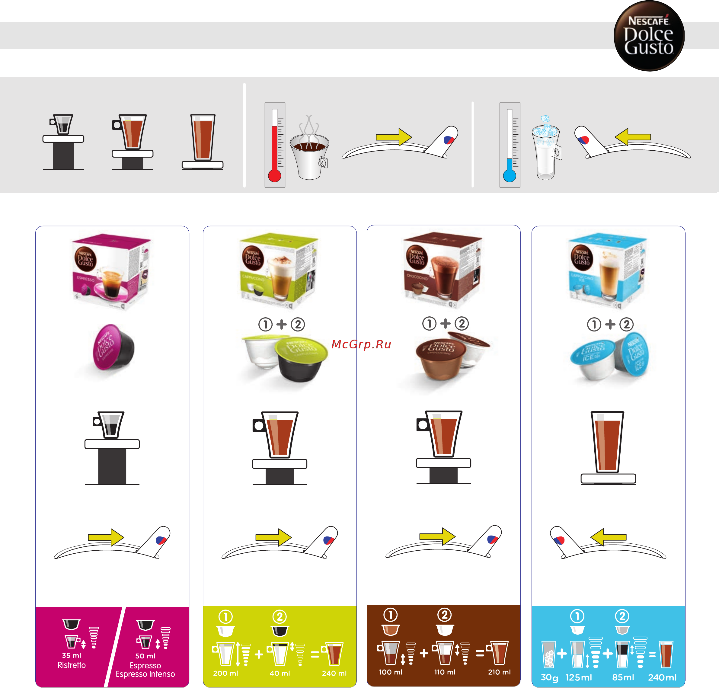Krups Dolce Gusto Infinissima KP170810 [7/20] Примерынапитков