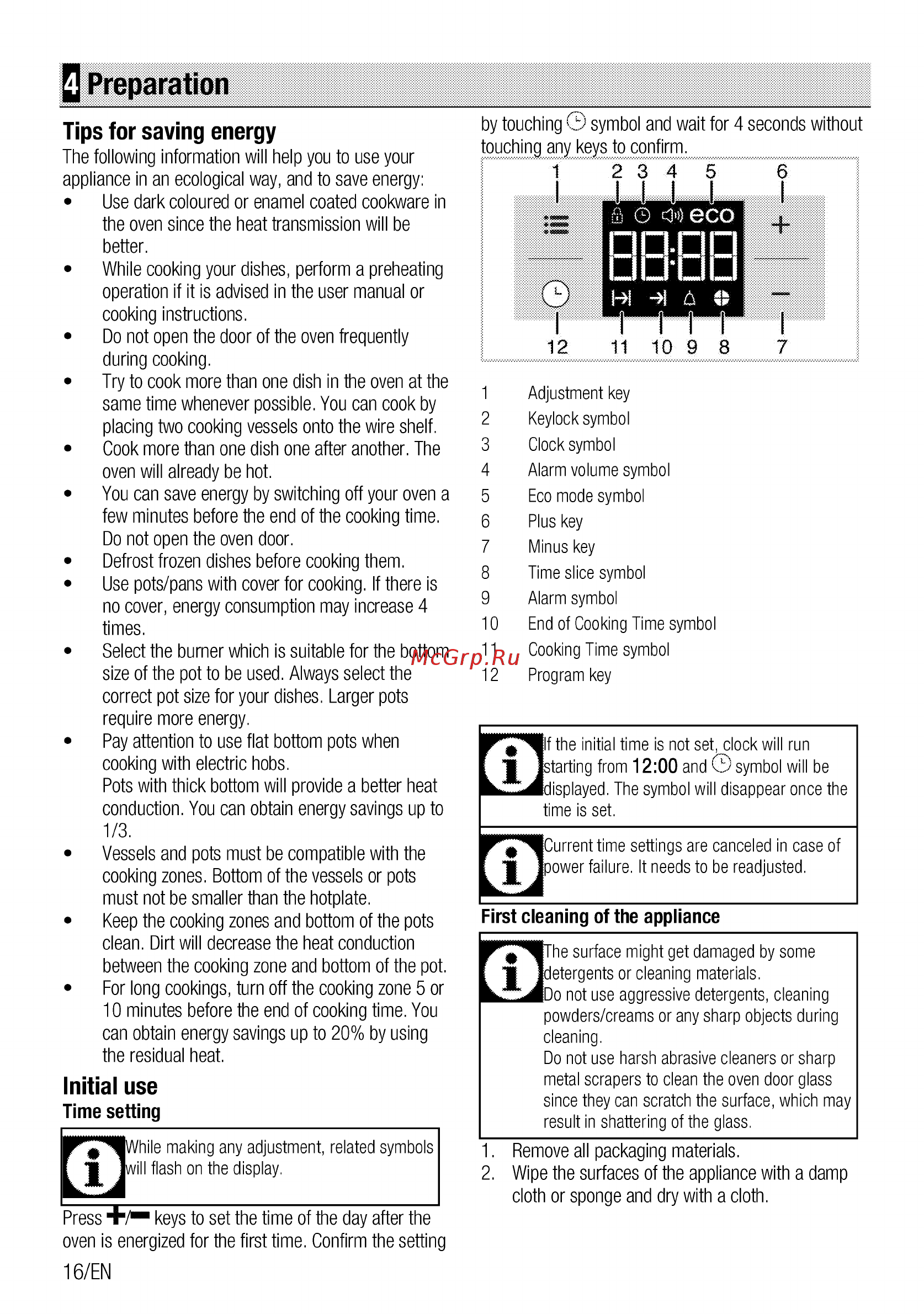 Beko FSE57310GAS [16/100] Q preparation
