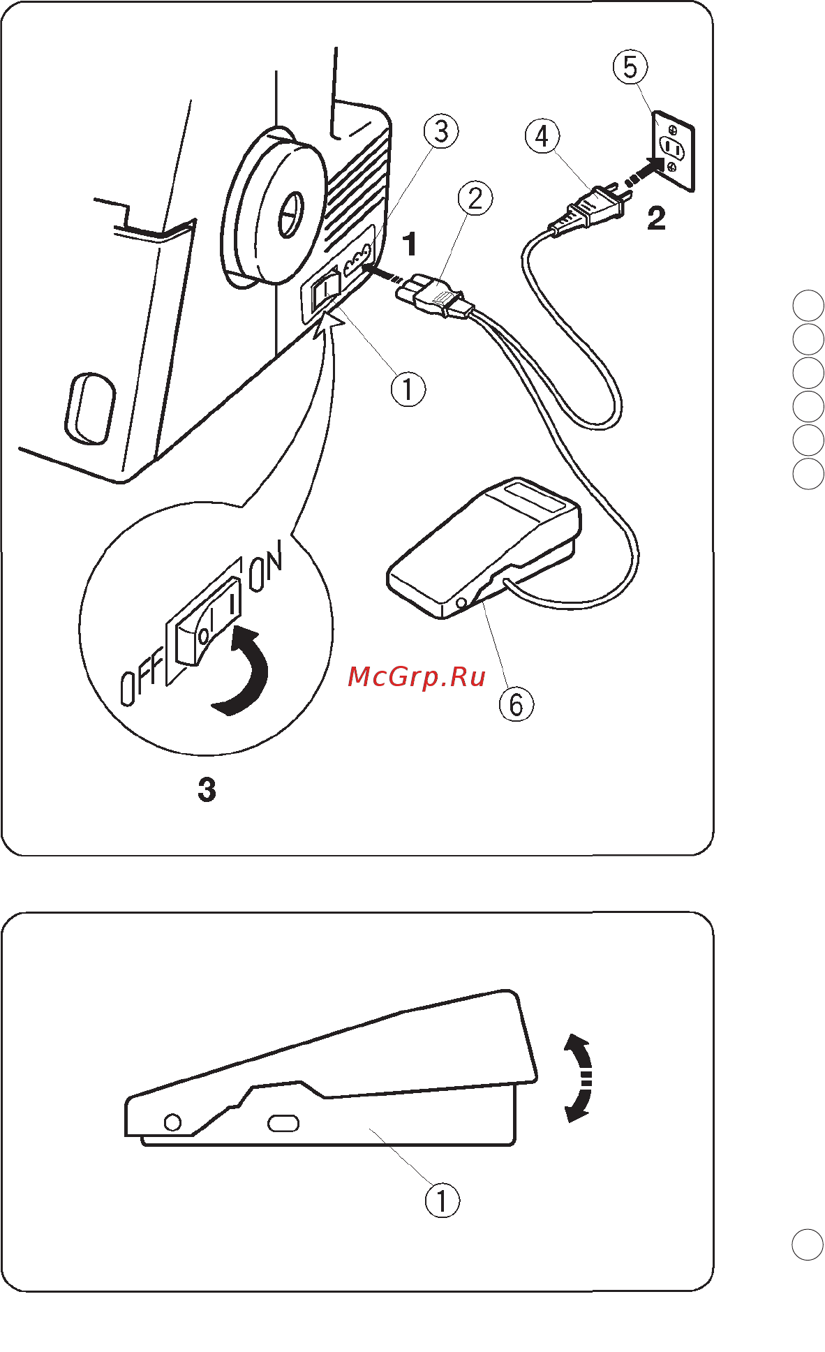 Janome Mylock 784  [7/50] Л контроль скорости шитья