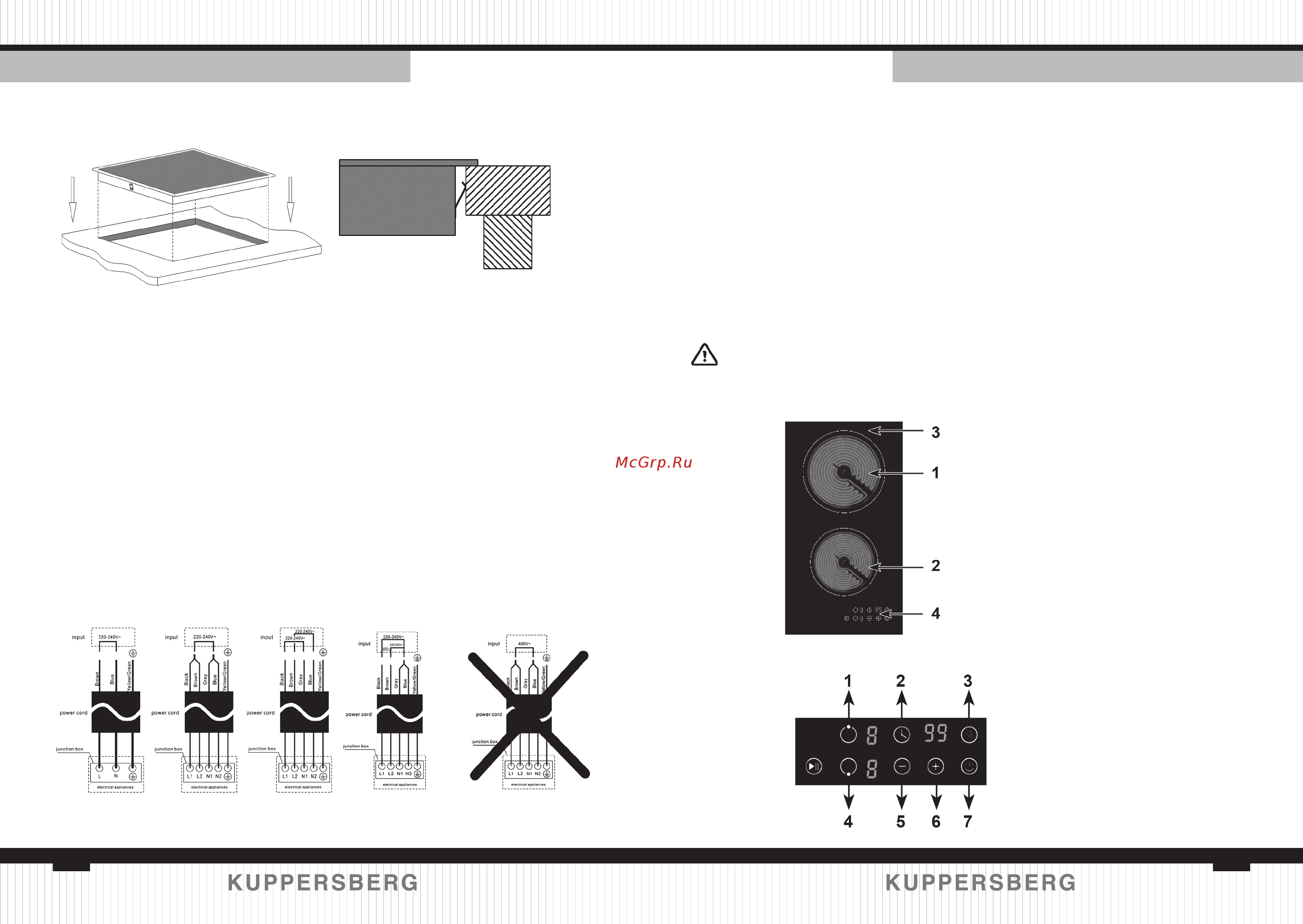Kuppersberg ECO 301 [5/31] Part 3 operation instructions product overview 1 model eco 301