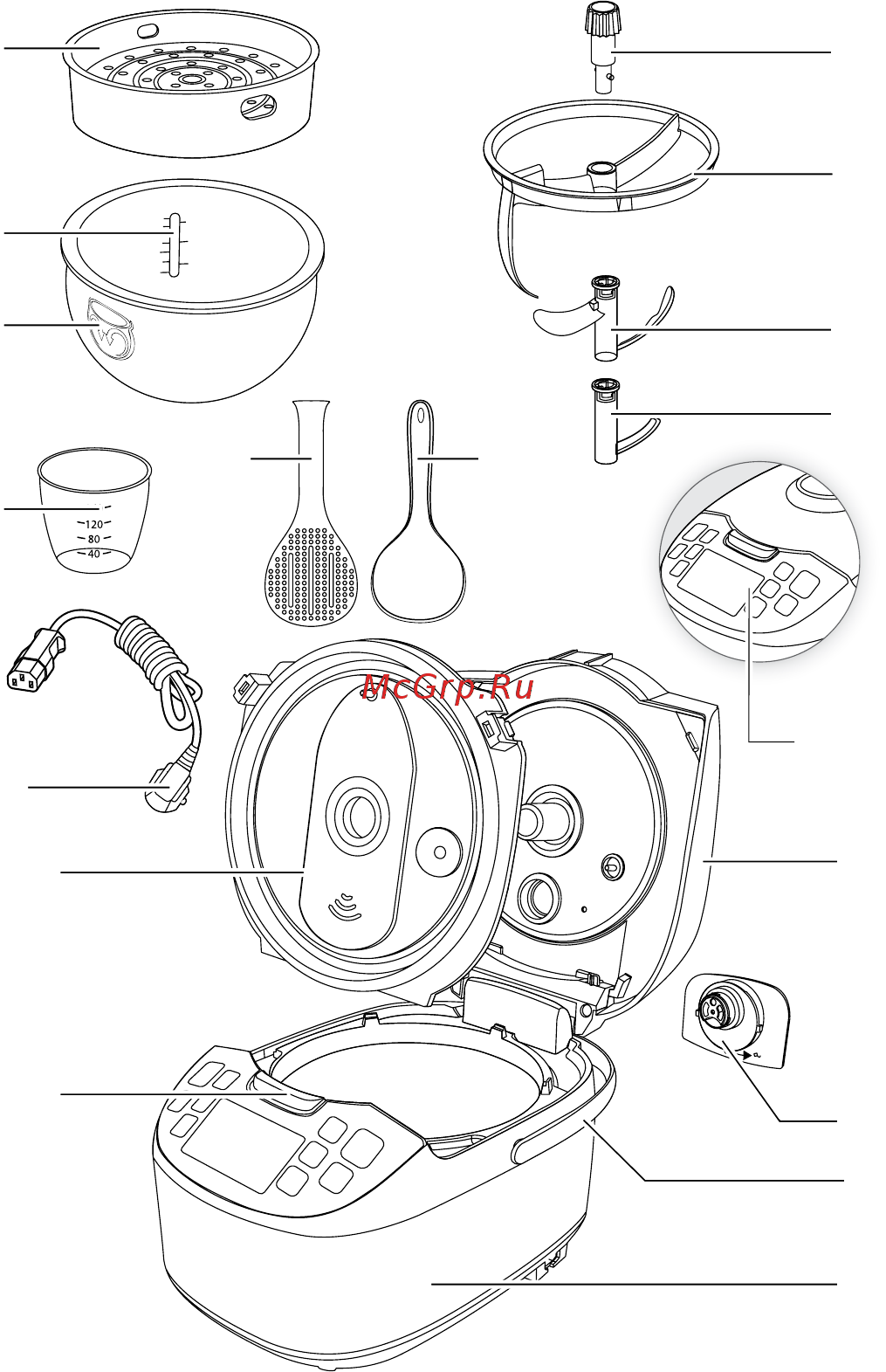 Tefal RK901832 [2/105] Cups max
