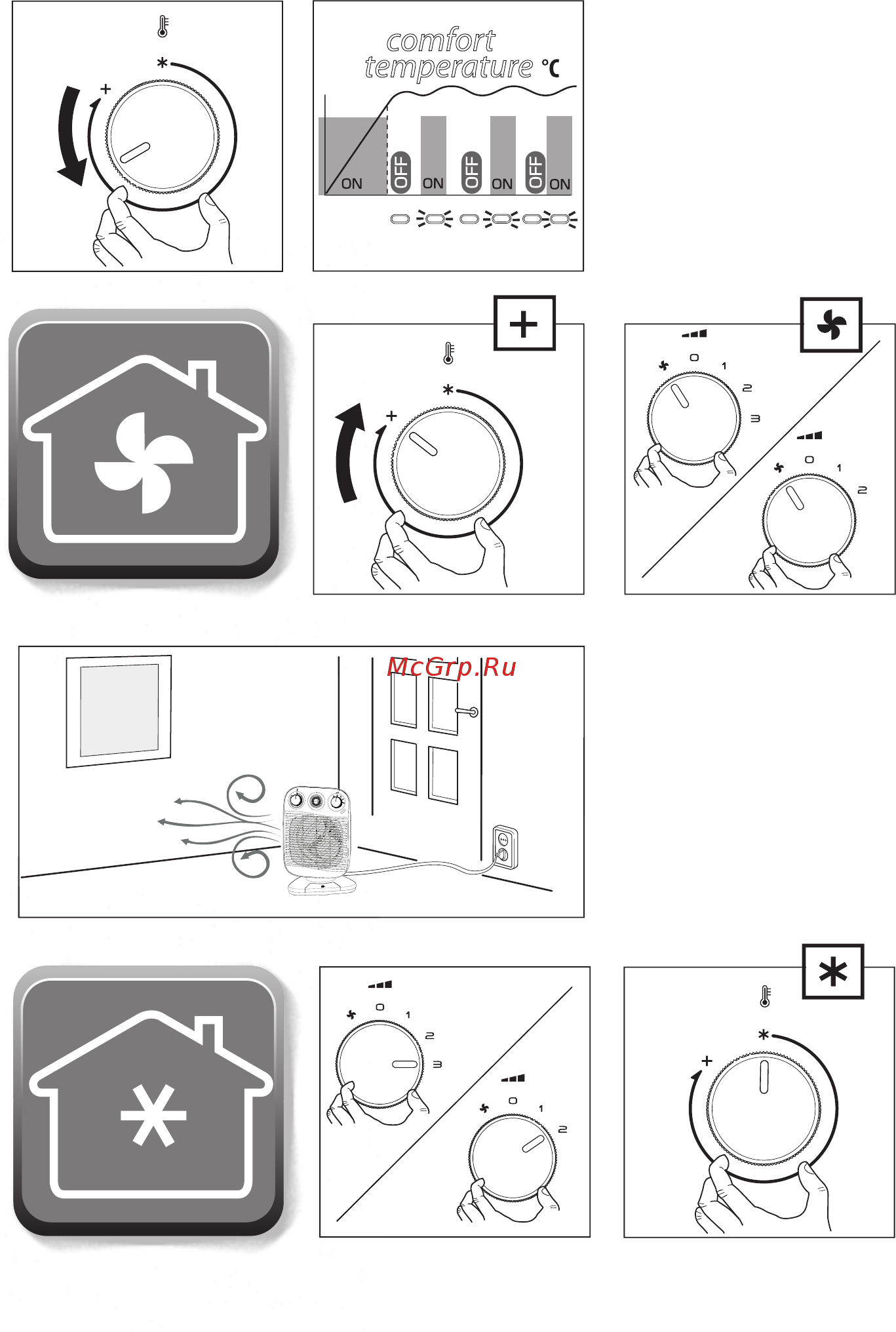 Delonghi HFS50B20.AV [10/17] Temperature comfort