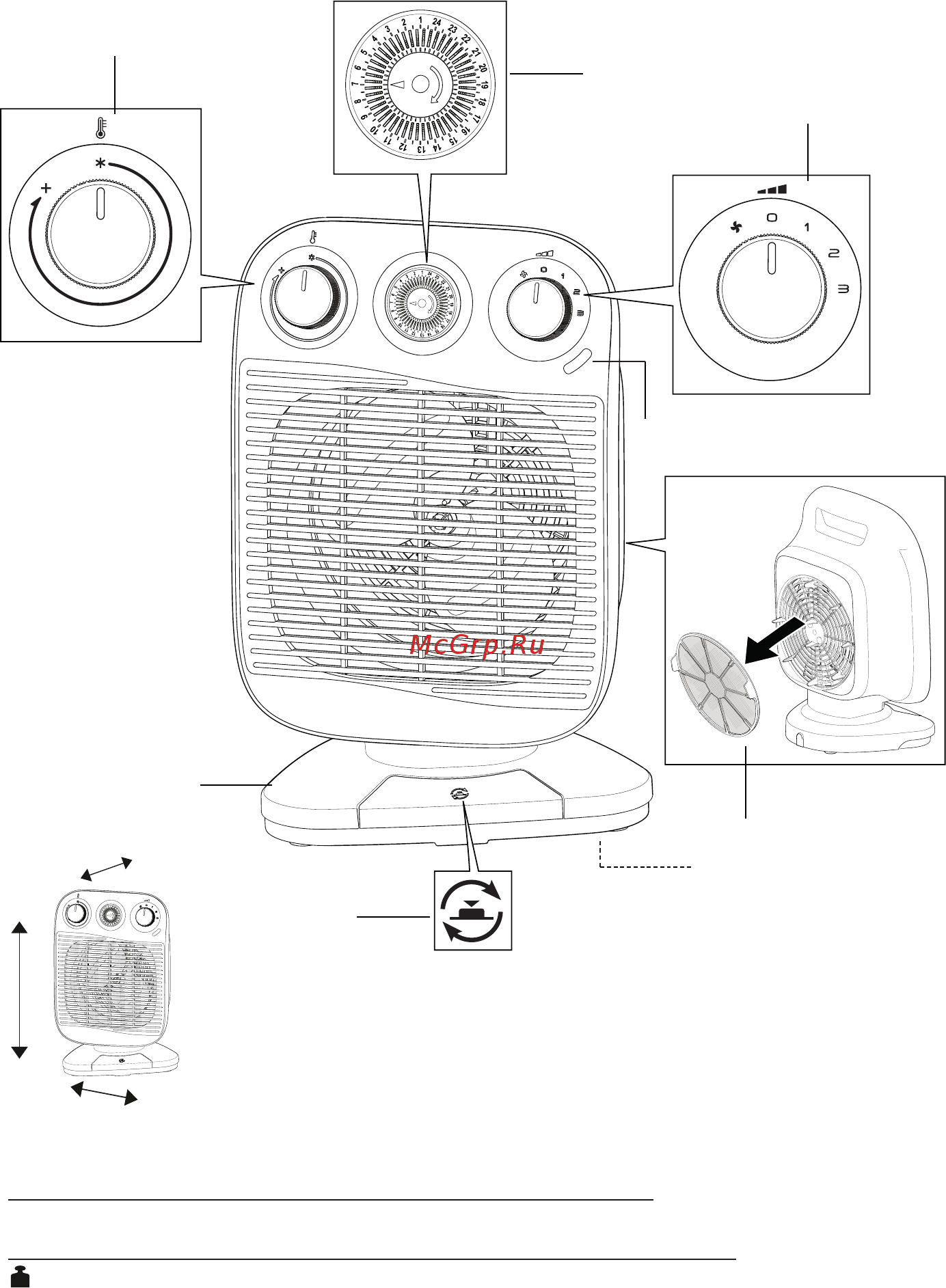 Delonghi HFS50B20.GR Инструкция по эксплуатации онлайн [4/17] 349008