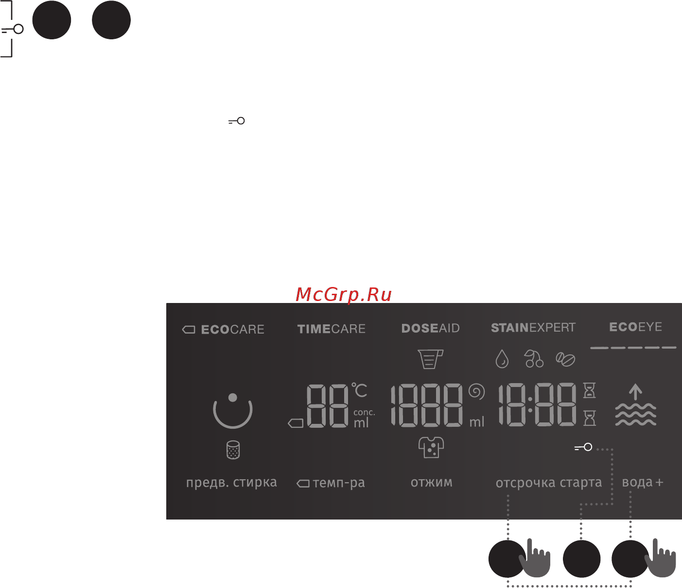 Gorenje WS967LN [38/68] Блокировка от детей