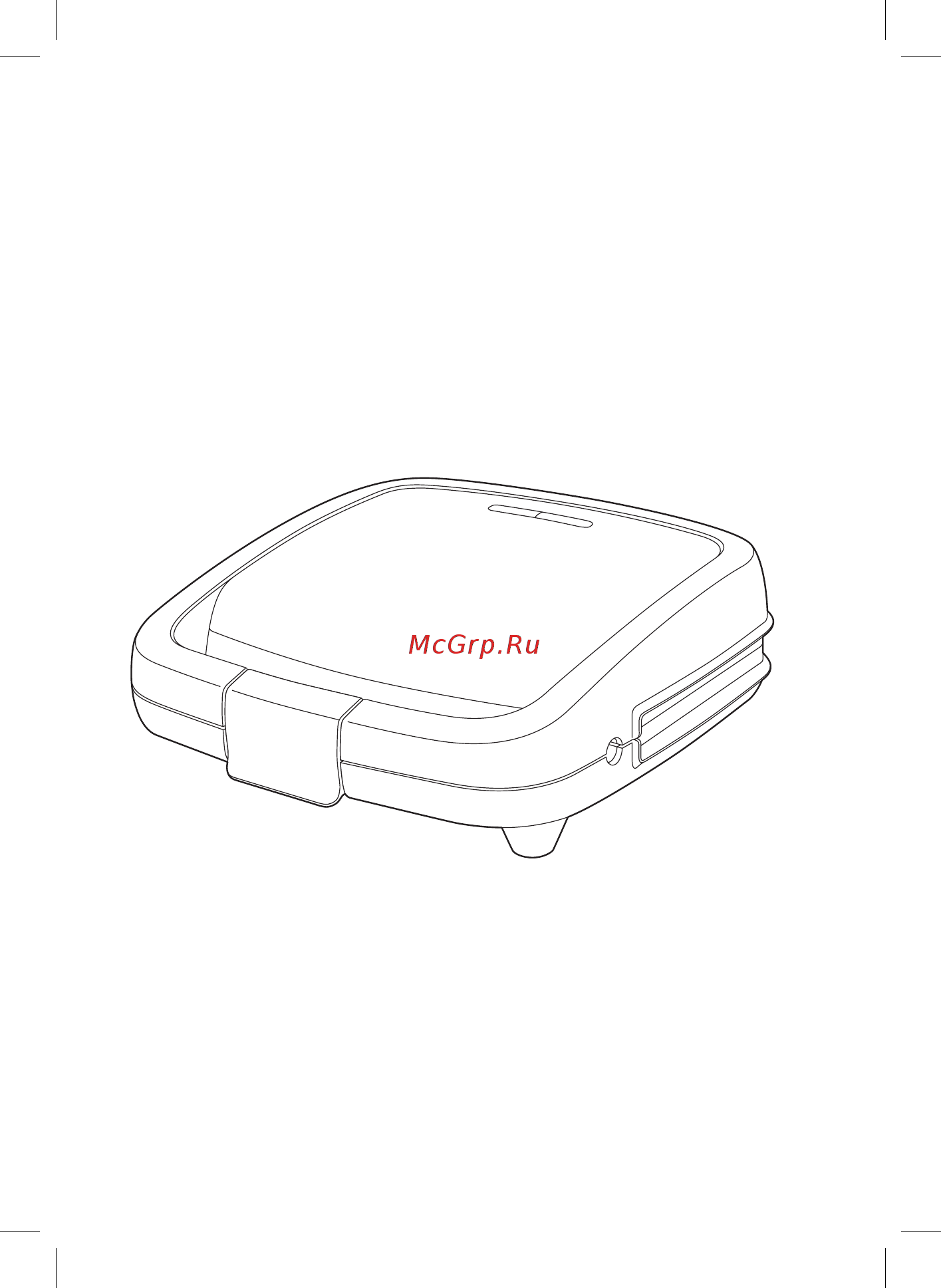 Tefal Waffle Time WD170D38 Инструкция по эксплуатации онлайн