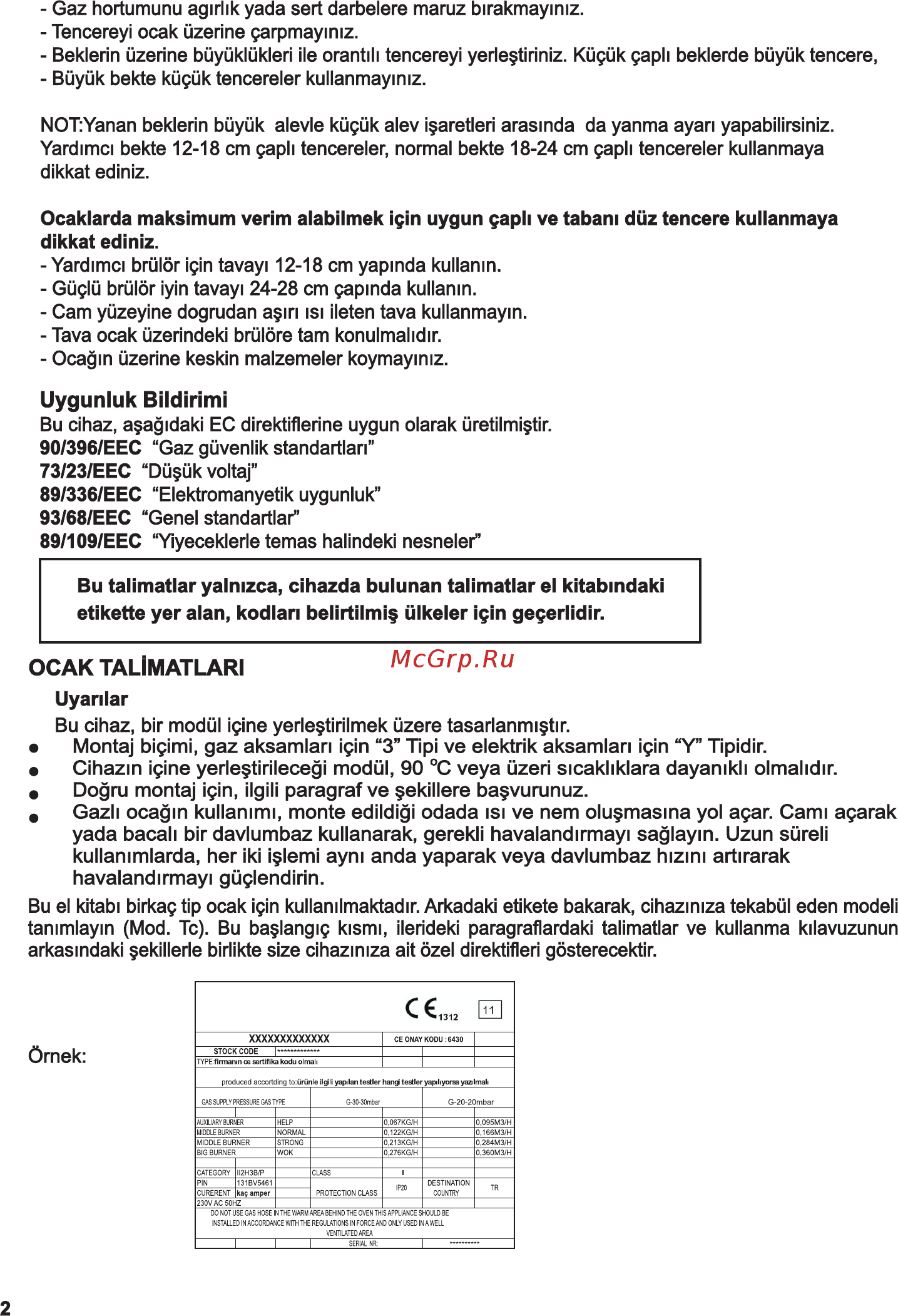 Maunfeld EGHS.43.33CS/G Инструкция по эксплуатации онлайн [4/40] 349187