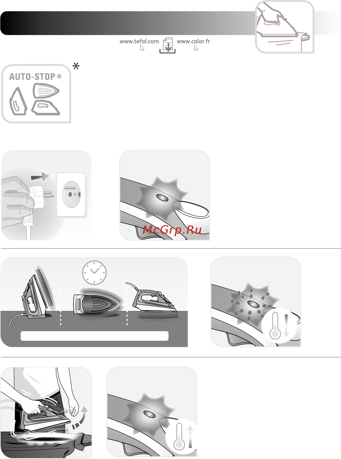 Tefal Maestro 2 FV1849E0 [10/40] Sec 30 sec 8 min