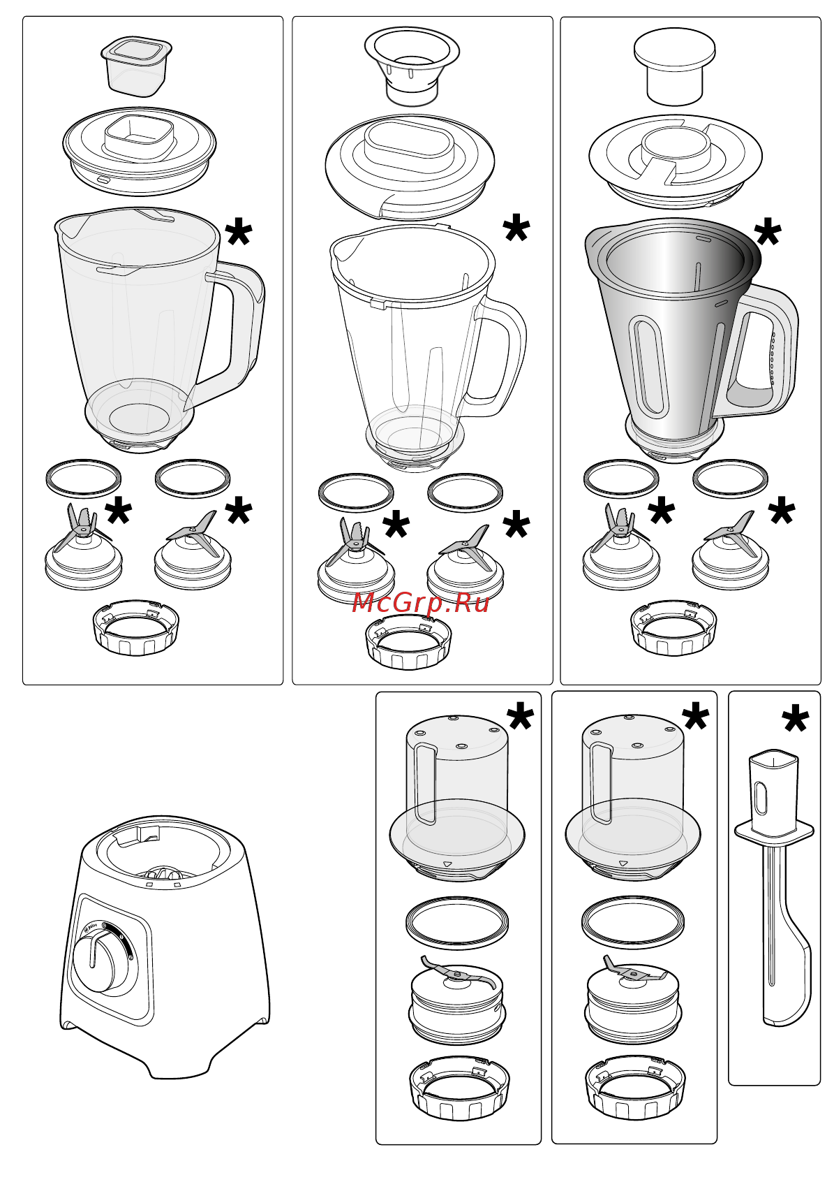 Moulinex BlendForce LM435810 Инструкция по эксплуатации онлайн [3/12] 349395