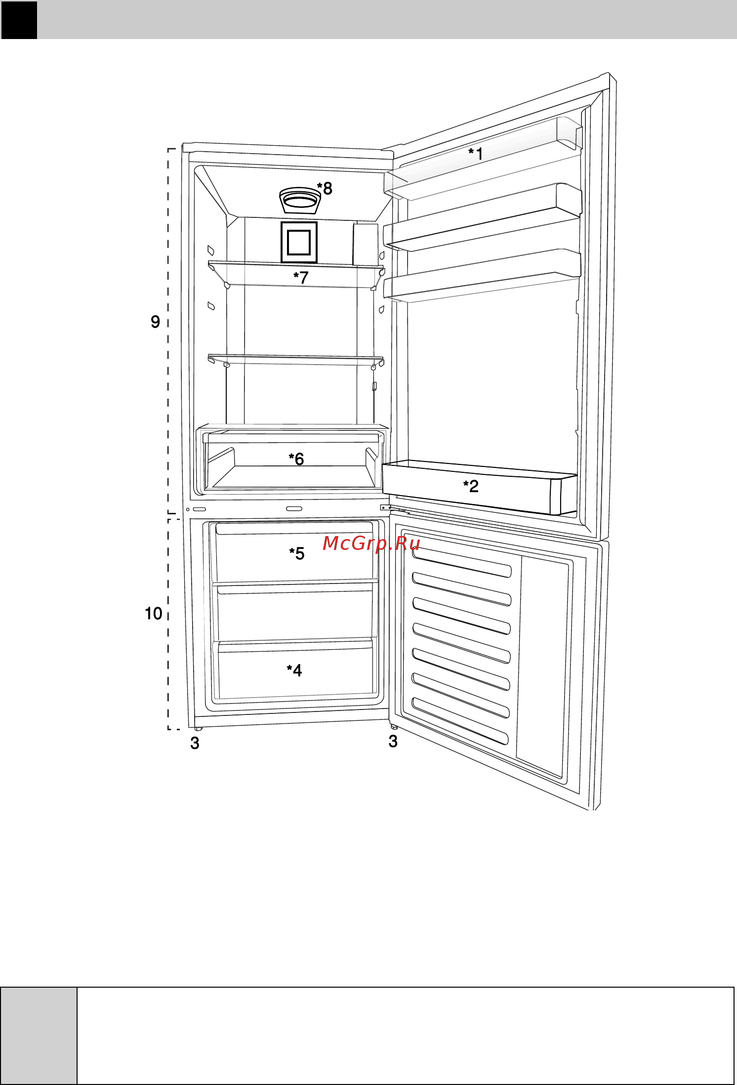 Beko CNMV5310KC0W [6/24] Ваш холодильник