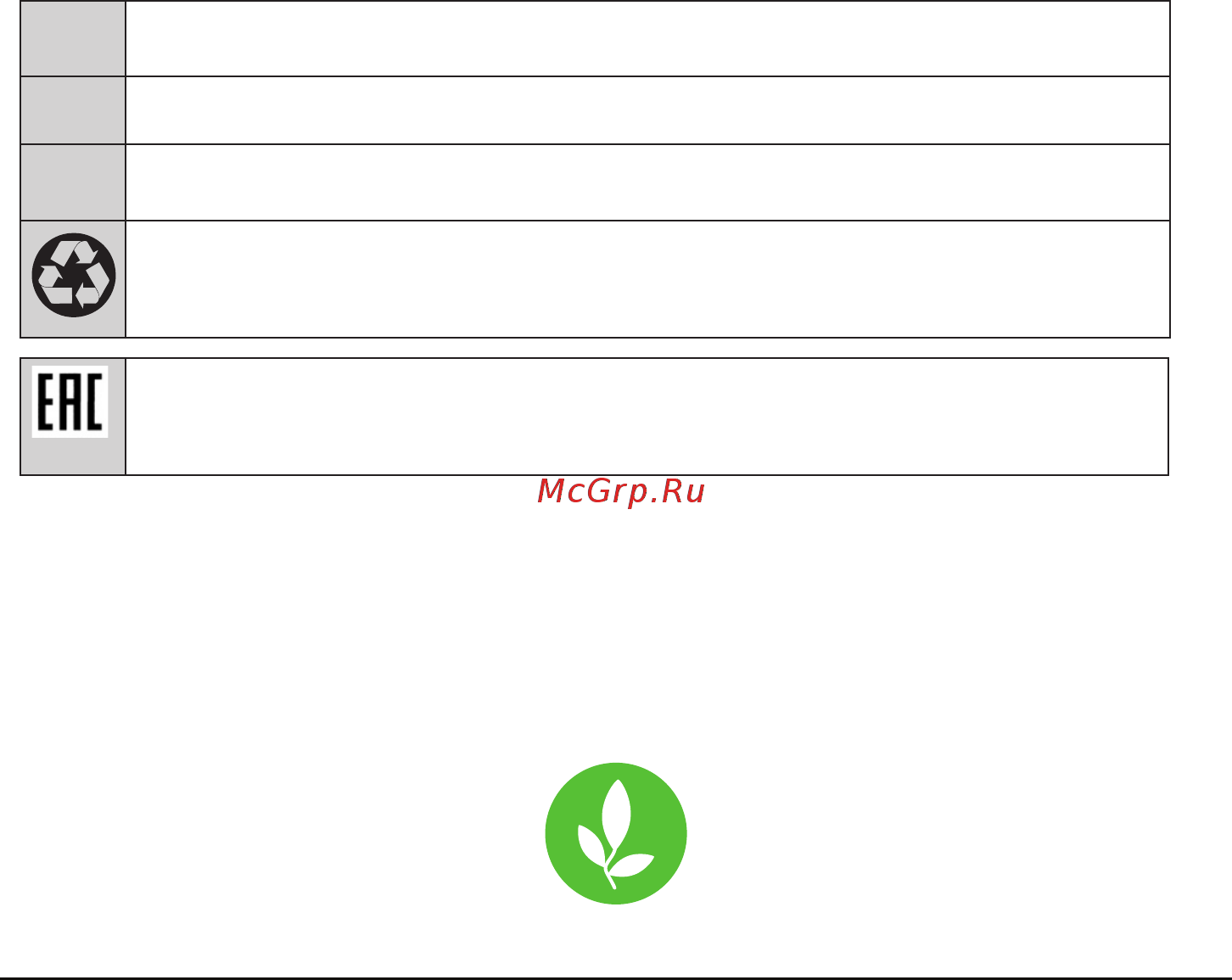 Beko CNMV5335KC0W [2/24] Символы и примечания