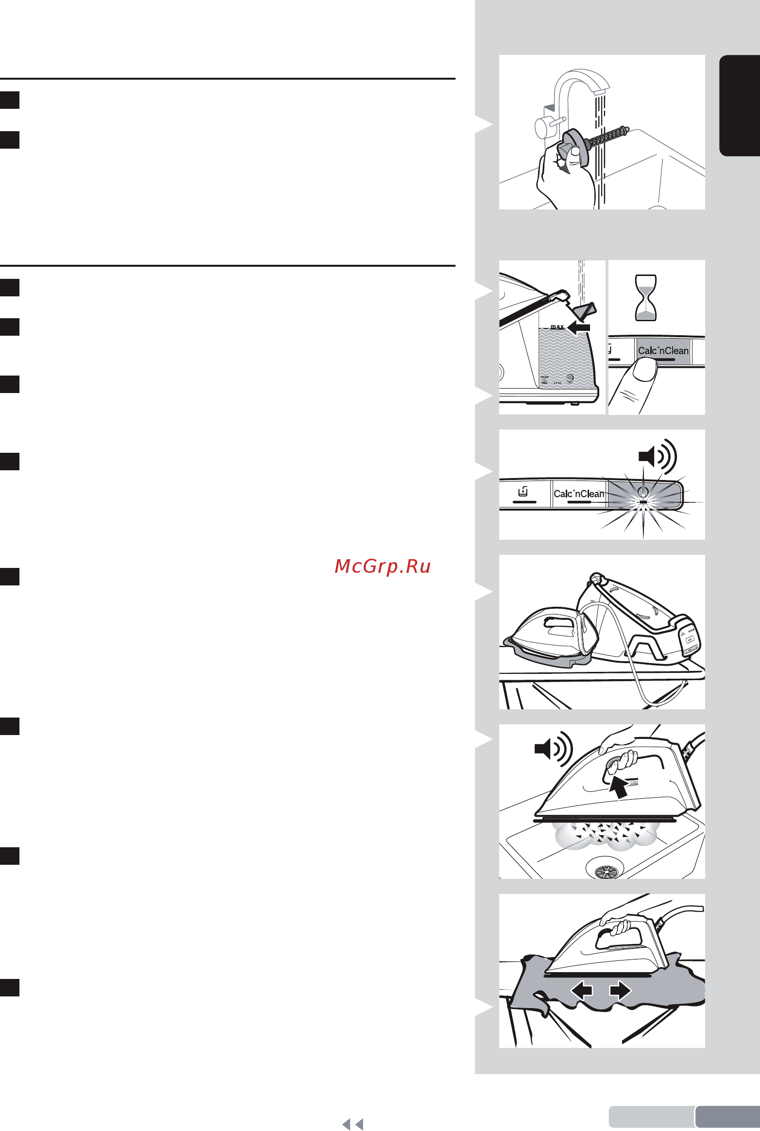 Bosch Serie 6 EasyComfort TDS6010 [11/166] Bügeleisen entkalken