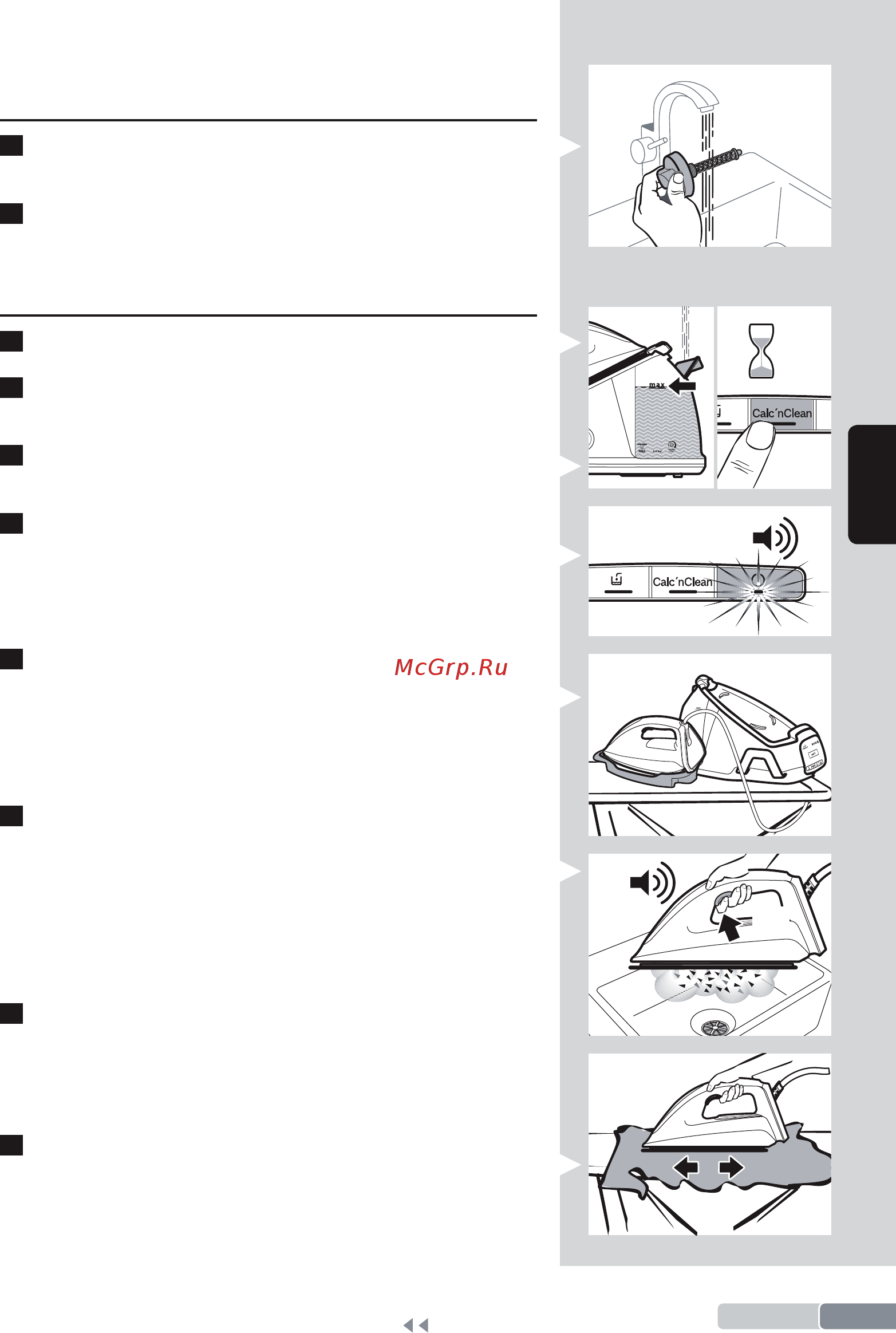 Bosch Serie 6 EasyComfort TDS6010 [35/166] Rimozione del calcare dal collettore calcare