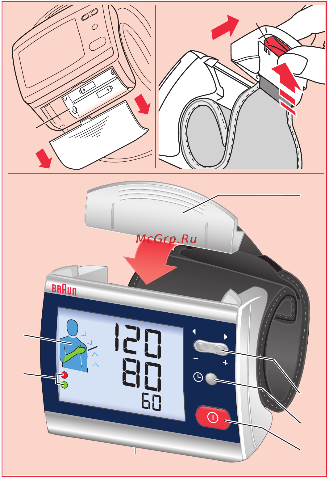 Braun BP 3550 Инструкция по эксплуатации онлайн [3/15] 349830