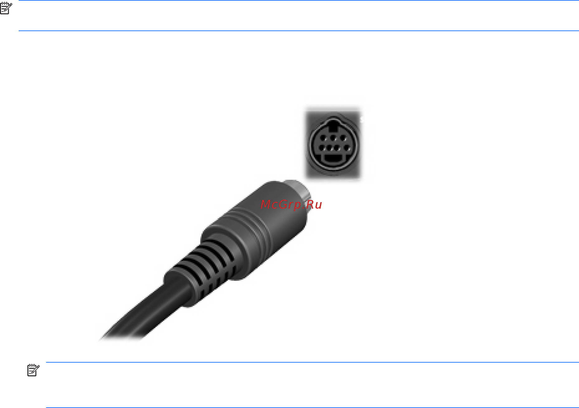 HP Pavilion TX2640er [19/307] Подключение телевизора видеомагнитофона или видеокамеры