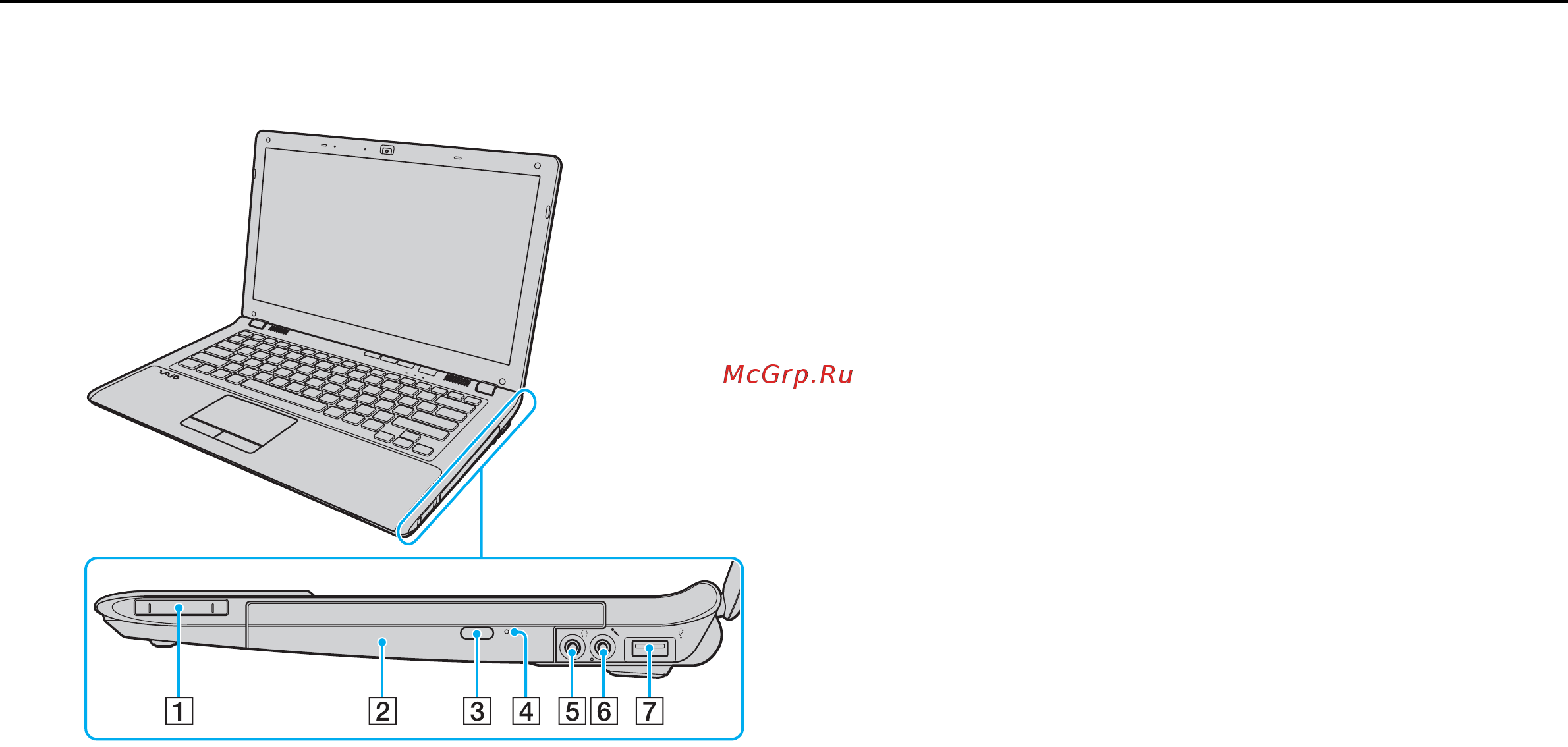 Sony VPC-CW2S1R /L [13/162] Вид справа