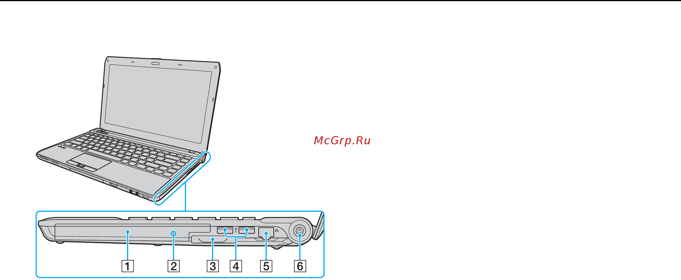 Sony VPC-S13S9R/S Silver [13/197] Вид справа