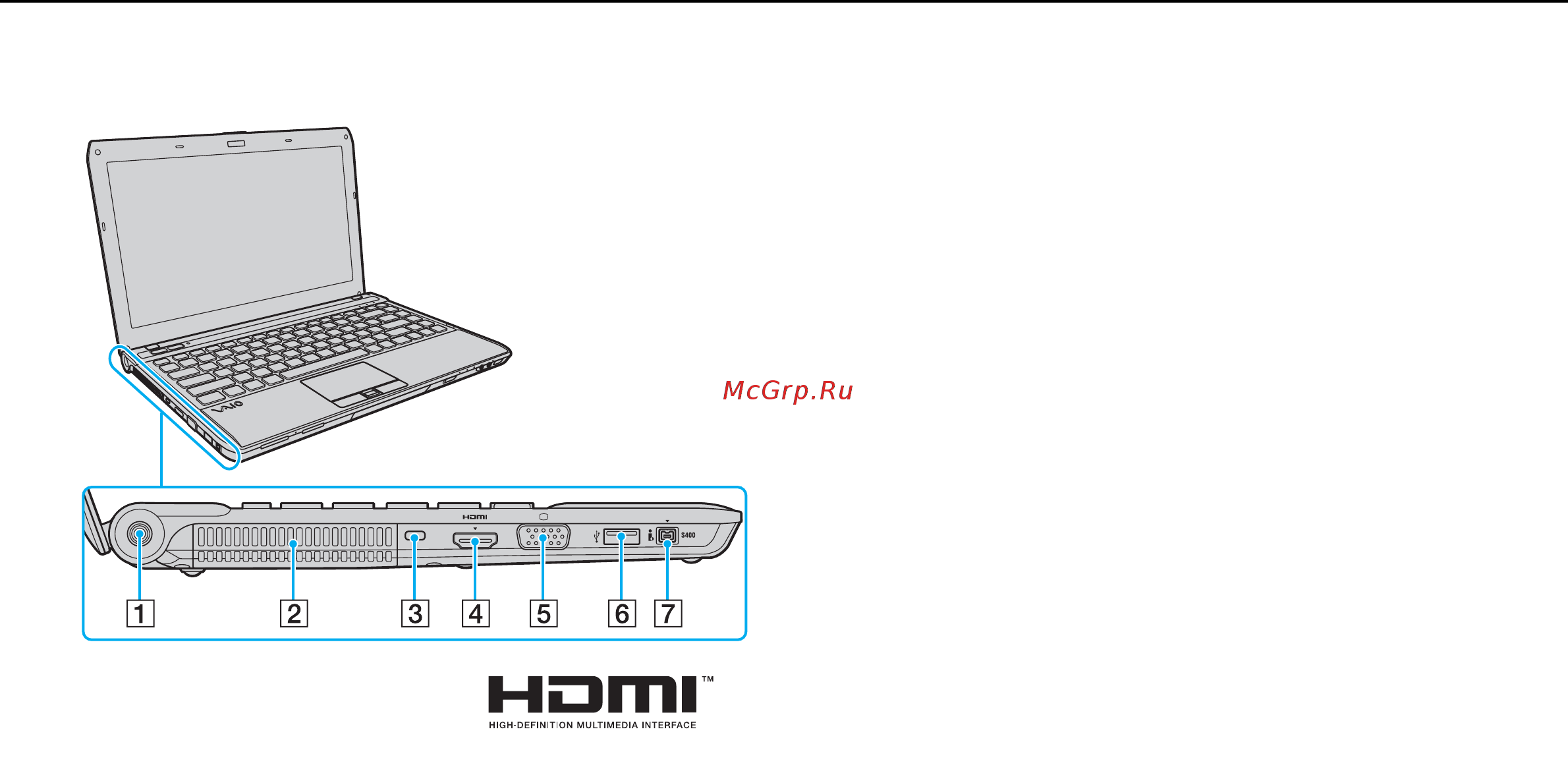 Sony VPC-S13S9R/S Silver [14/197] Вид слева