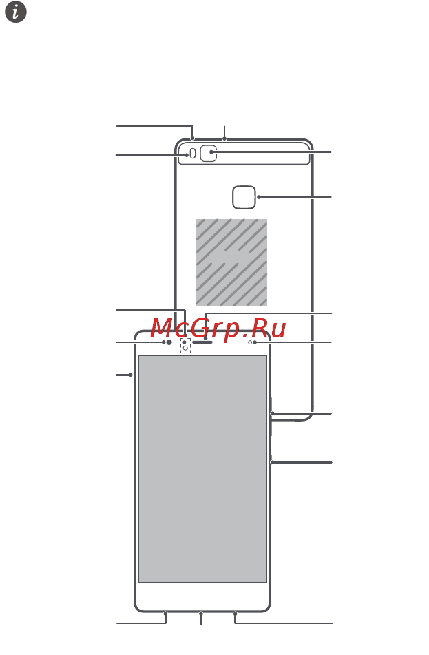 Huawei P9 Lite 2/16Gb Gold (VNS-L21) [3/16] Нажмите и удерживайте кнопку питания чтобы включить или выключить телефон