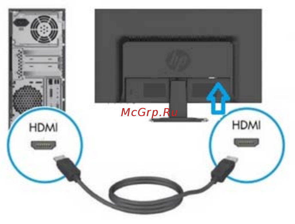 HP 24w (1CA86AA) [6/21] Предупреждение