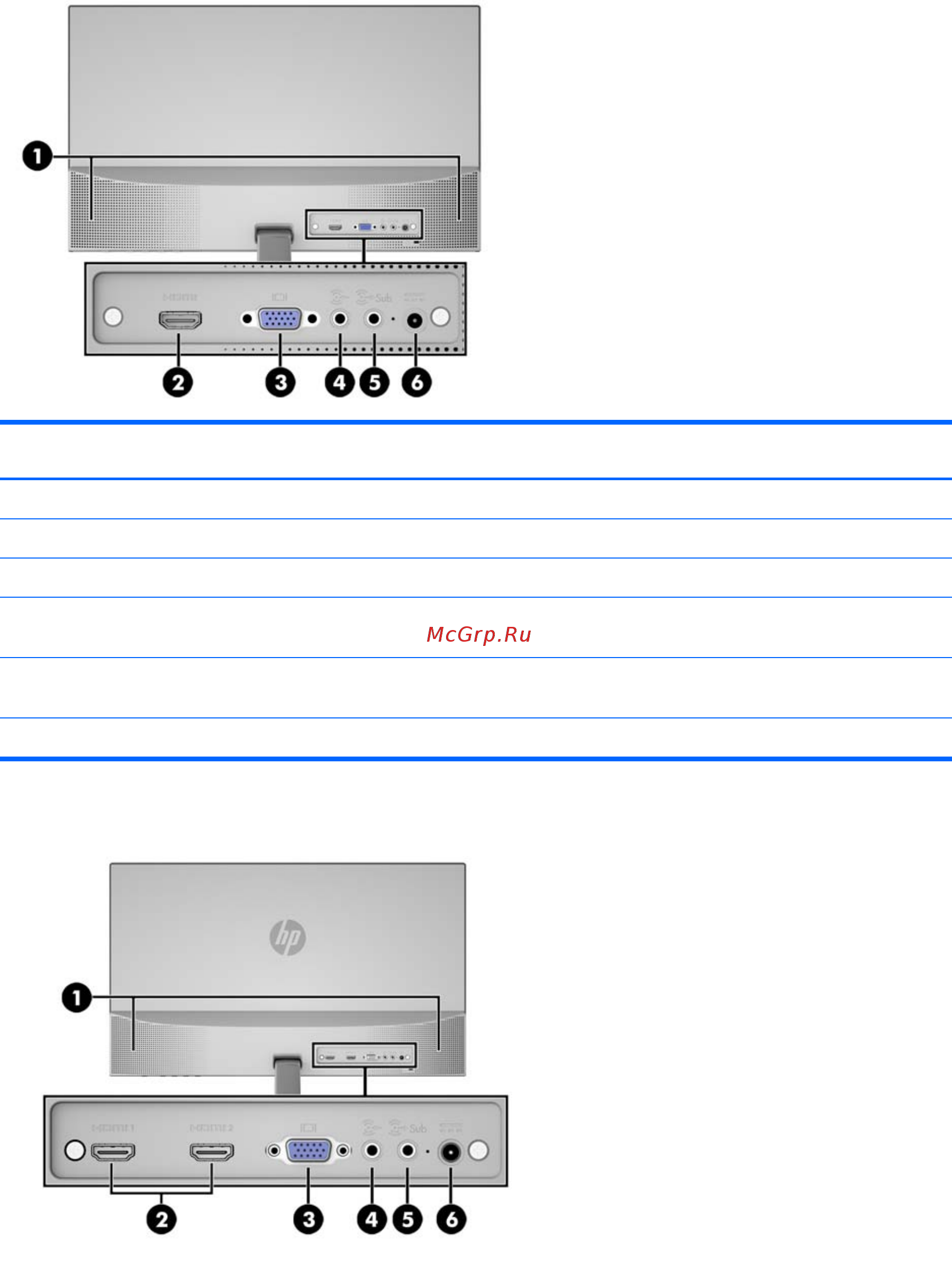 HP 27ea IPS (X6W32AA) [12/39] Модель 60 47 см 23 8 дюймов