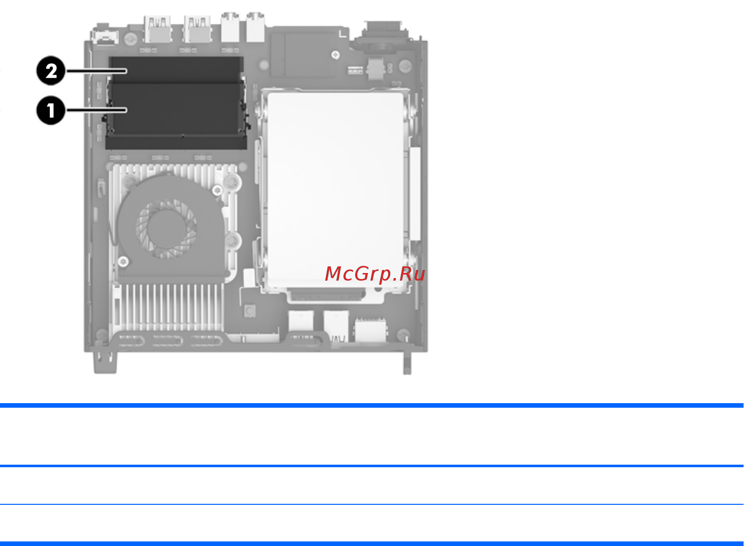 HP 260 G2 D (Y5Q45ES) [19/33] Установка модулей в разъемы sodimm
