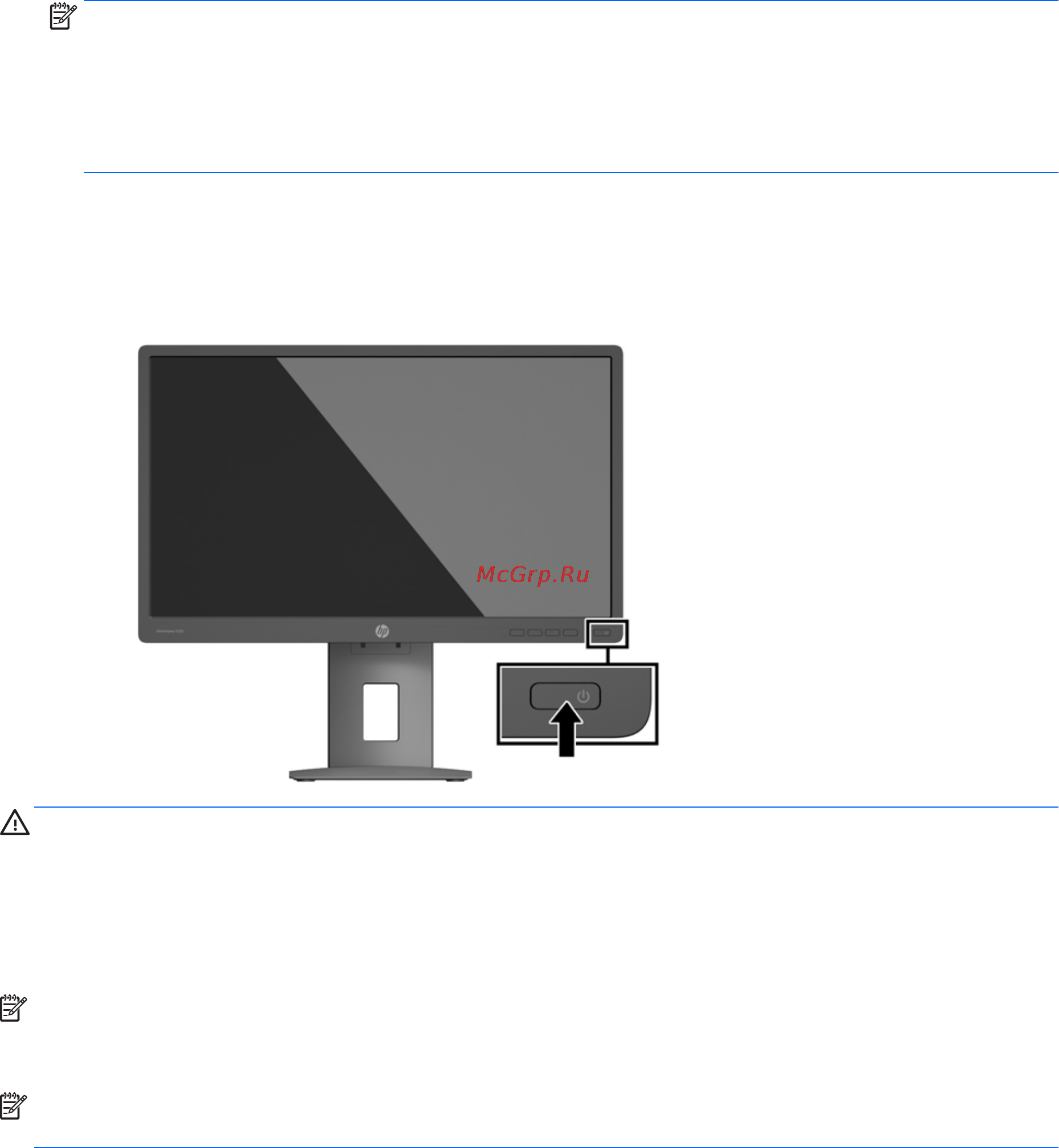 HP EliteDisplay E272q (M1P04AA) [18/41] Включение монитора