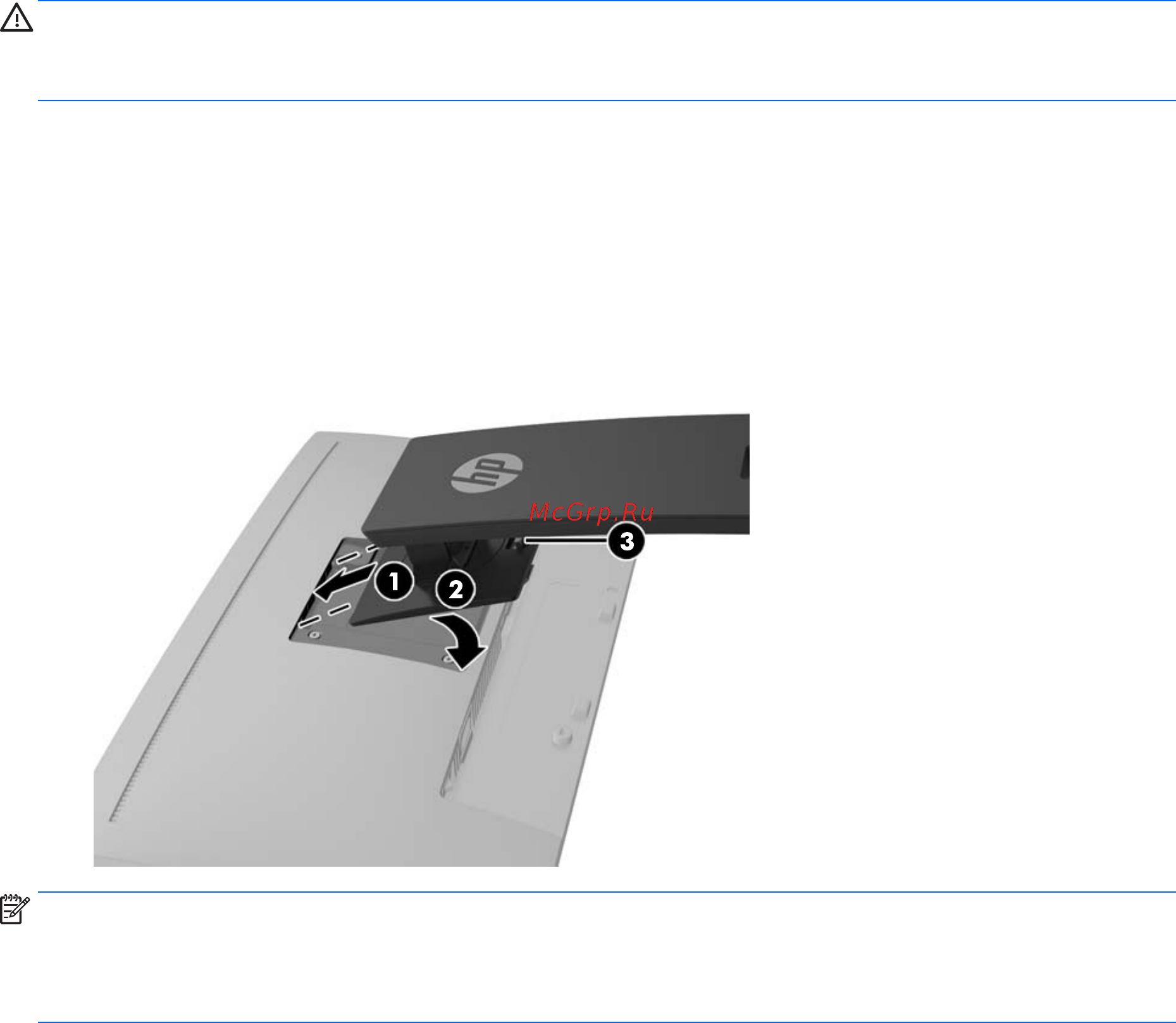 HP EliteDisplay E230t (W2Z50AA) [12/44] Подготовка монитора к работе