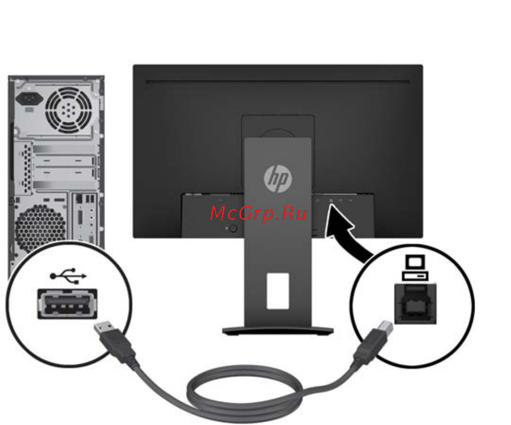 HP EliteDisplay E230t (W2Z50AA) Инструкция по эксплуатации онлайн [15/44] 350303