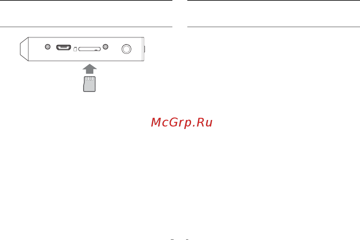 Cowon Plenue M2 128 Gb Silver [12/24] Использование режима наушников установка и извлечение карты microsd