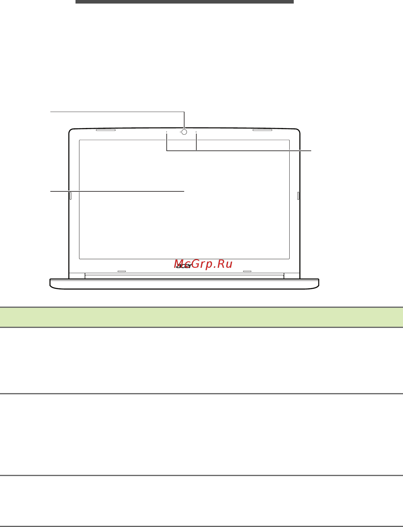Acer Aspire A515-41G-1979 NX.GPYER.009 [10/89] Знакомство с вашим ноутбуком acer