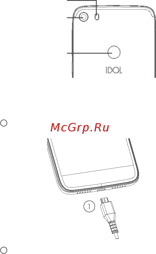 Alcatel IDOL 5 LTE DS Metal Black 6058D [2/25] Перед началом работы