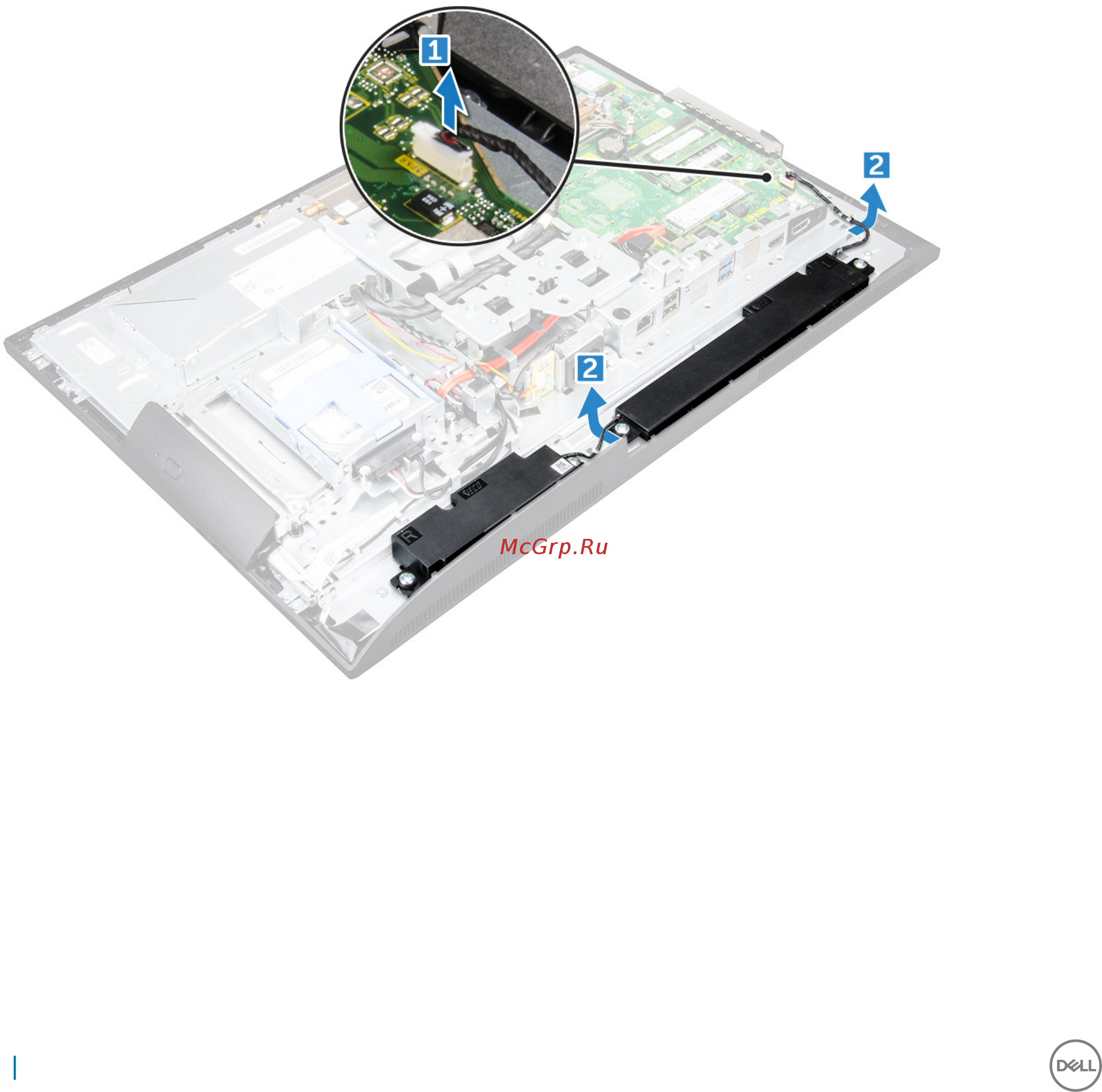 Dell Optiplex 5250-8398 Черный [24/78] Динамик