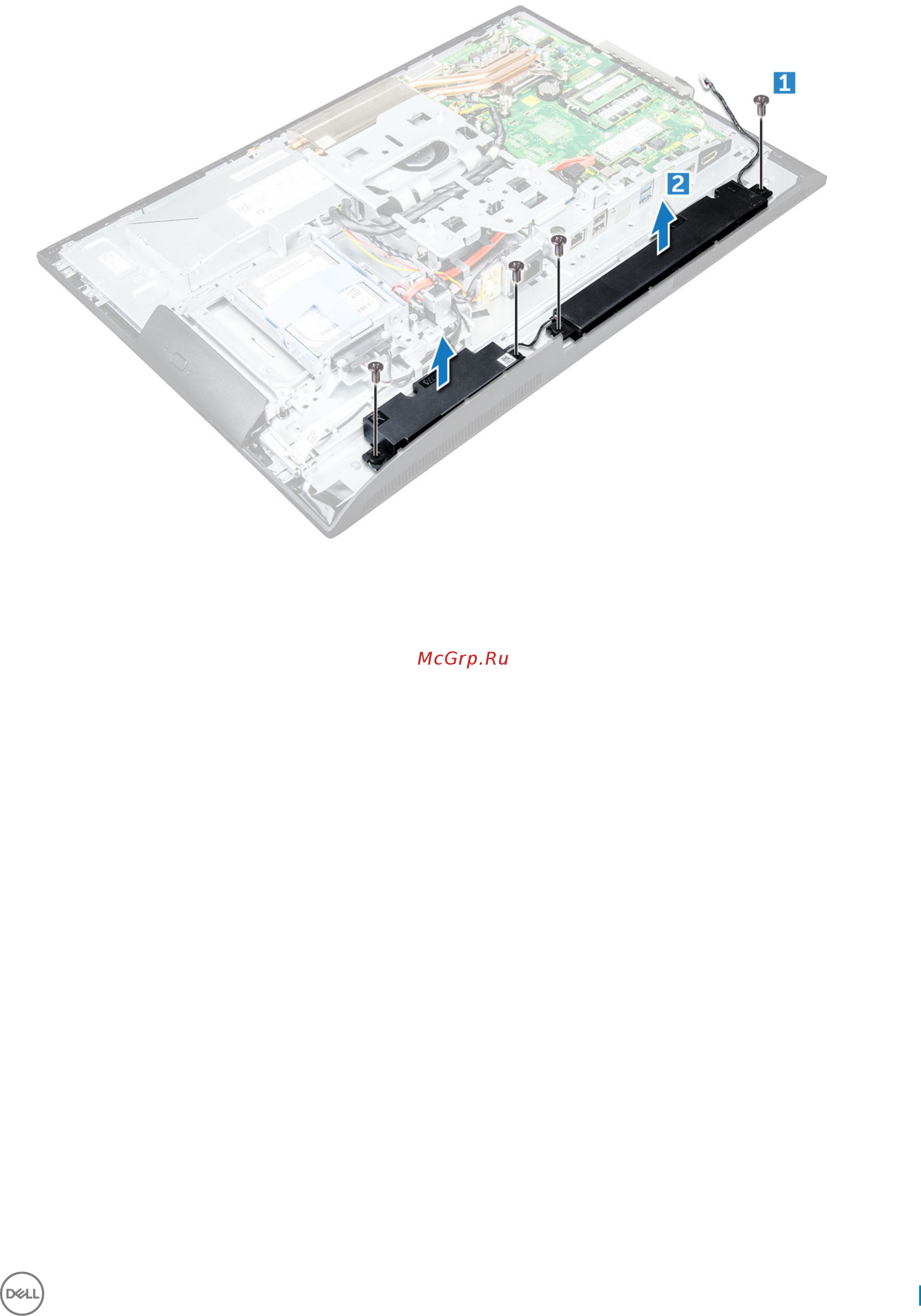 Dell Optiplex 5250-8398 Черный [25/78] Installing the speaker module