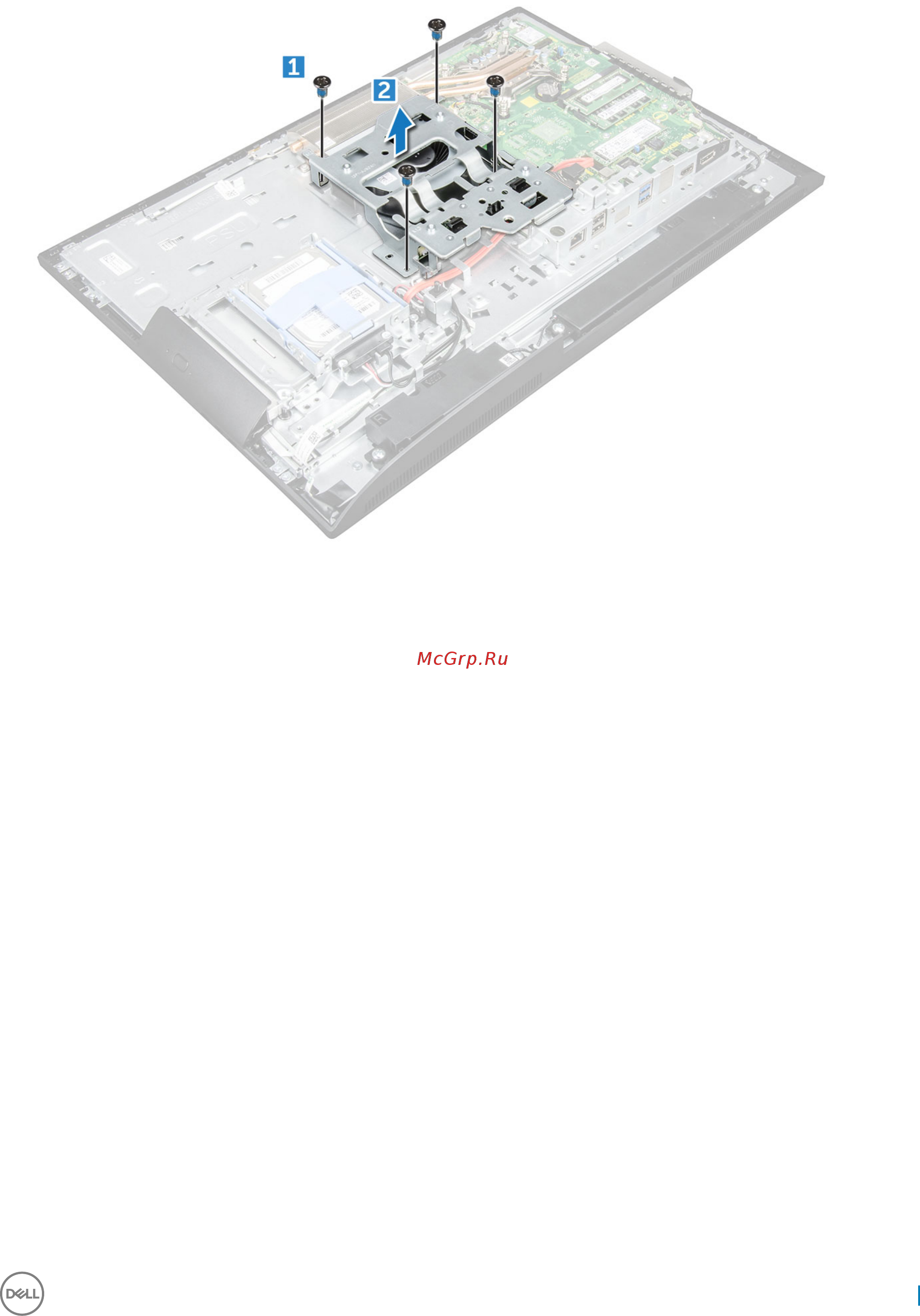 Dell Optiplex 5250-8398 [33/78] Installing the vesa mount bracket