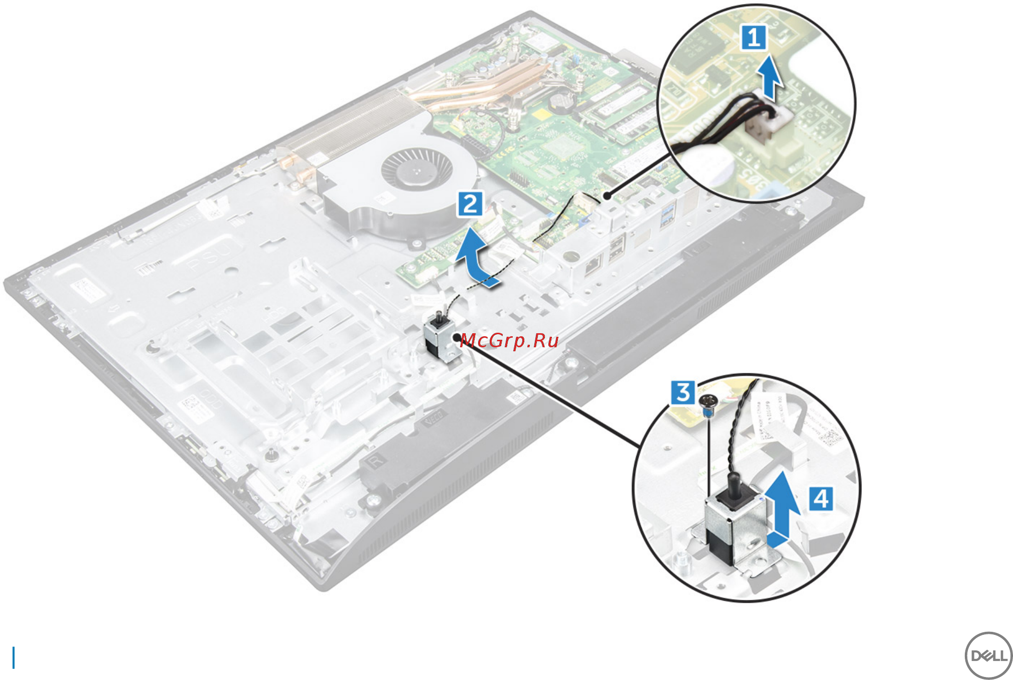 Dell Optiplex 5250-8398 Черный [36/78] Intrusion switch