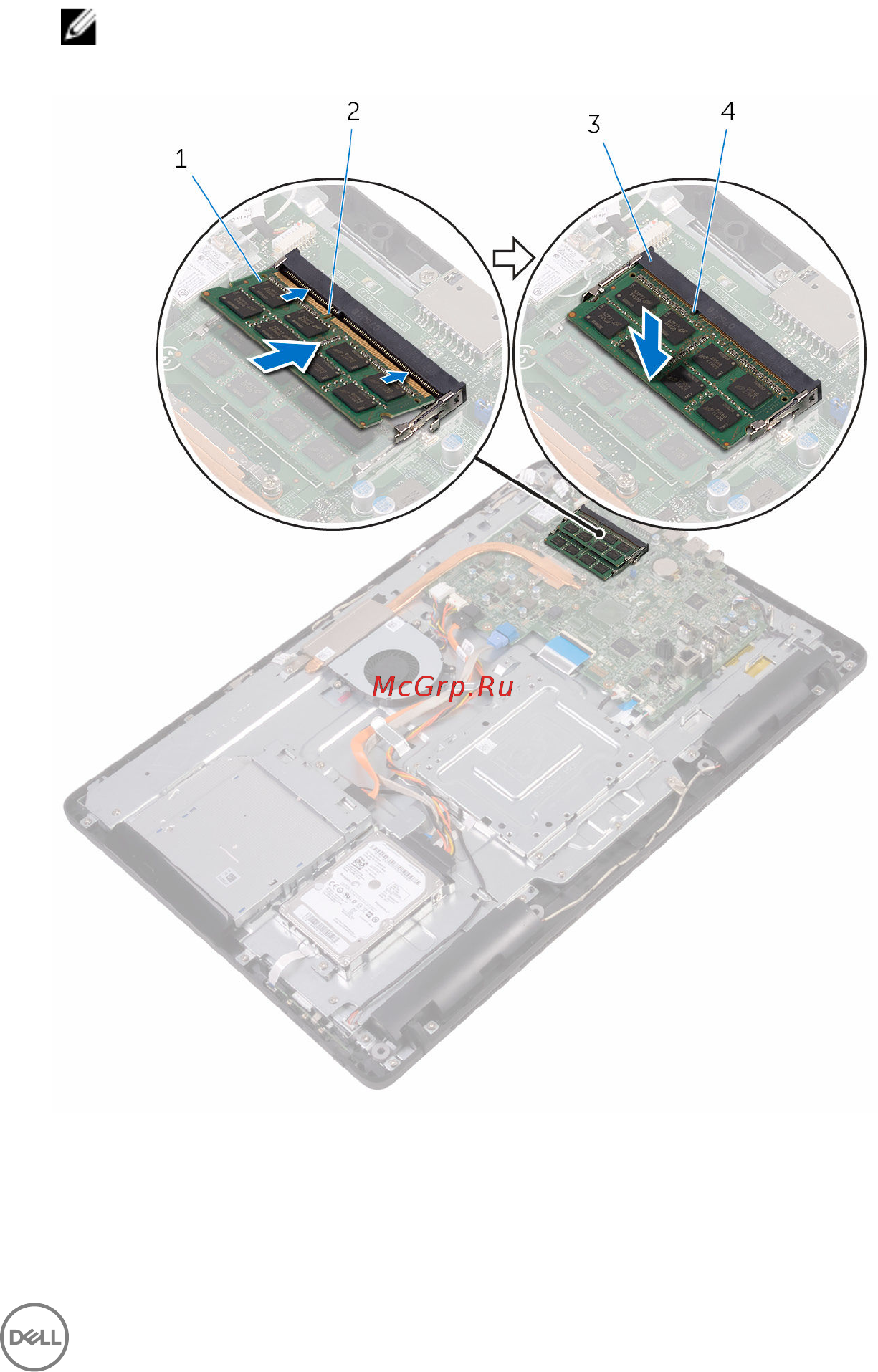 Dell Inspiron 3264-7973 Инструкция по эксплуатации онлайн [45/105] 350514