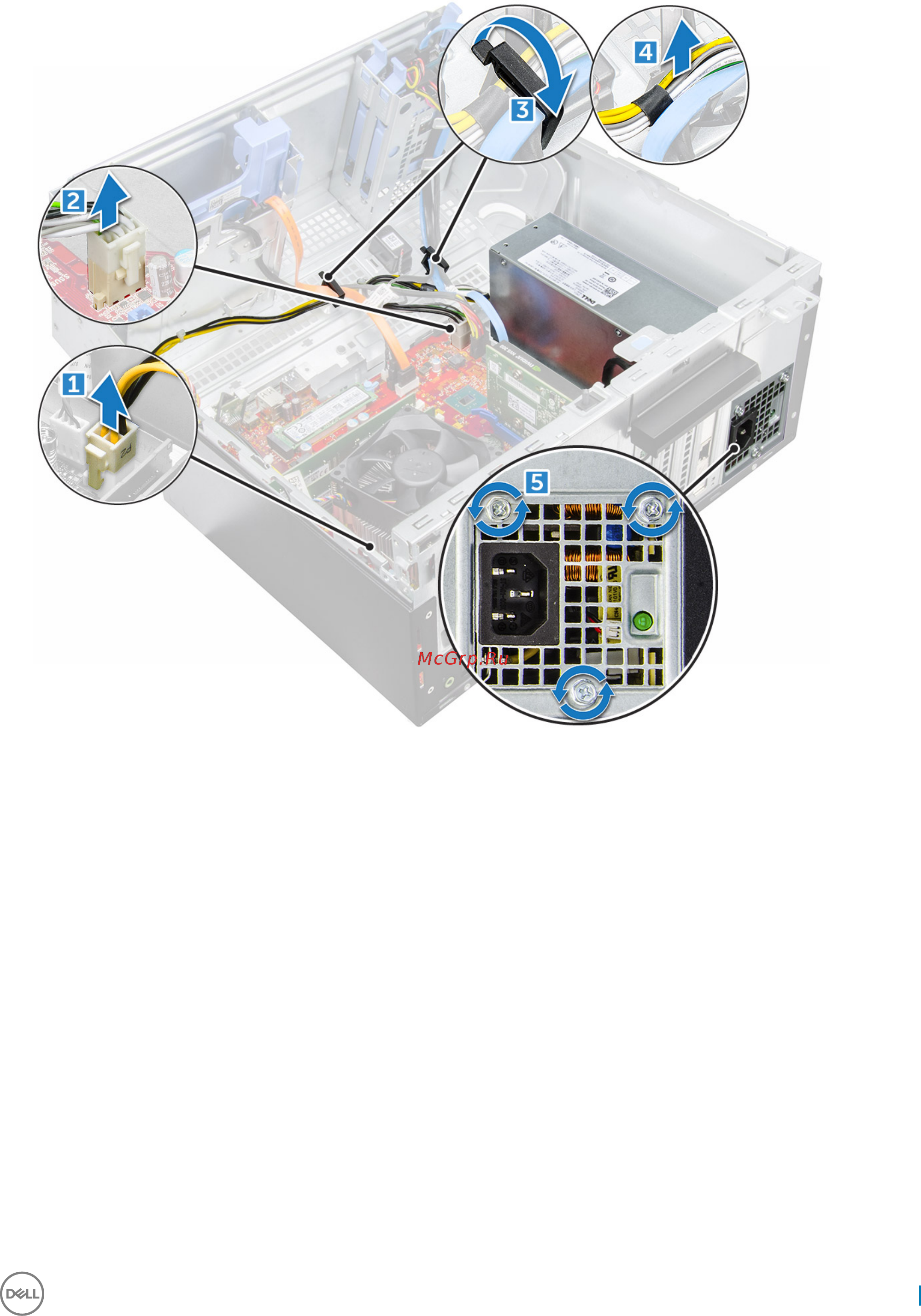 Dell Optiplex 7050-8329 Инструкция по эксплуатации онлайн [25/78] 350517
