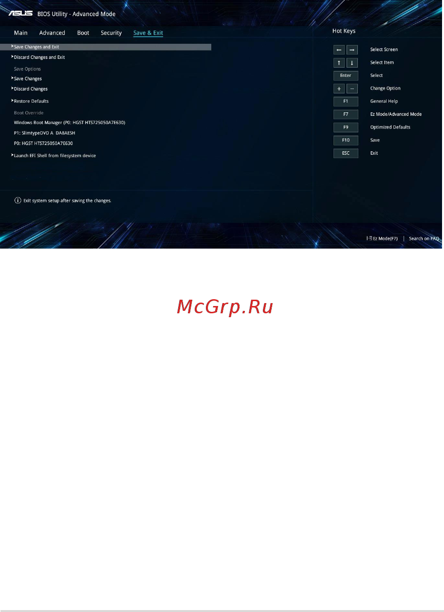Asus G703VI-E5132T [71/114] Сохранить и выйти