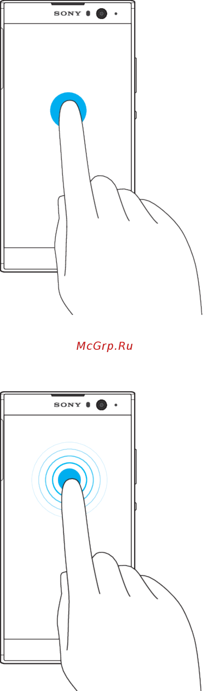 Sony Xperia XA2 DS Blue (H4113) [20/126] Основы