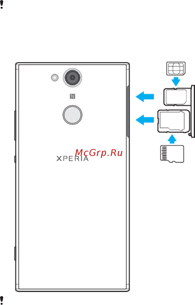 Sony Xperia XA2 DS Blue (H4113) [8/126] Вариант комплектации одна sim карта