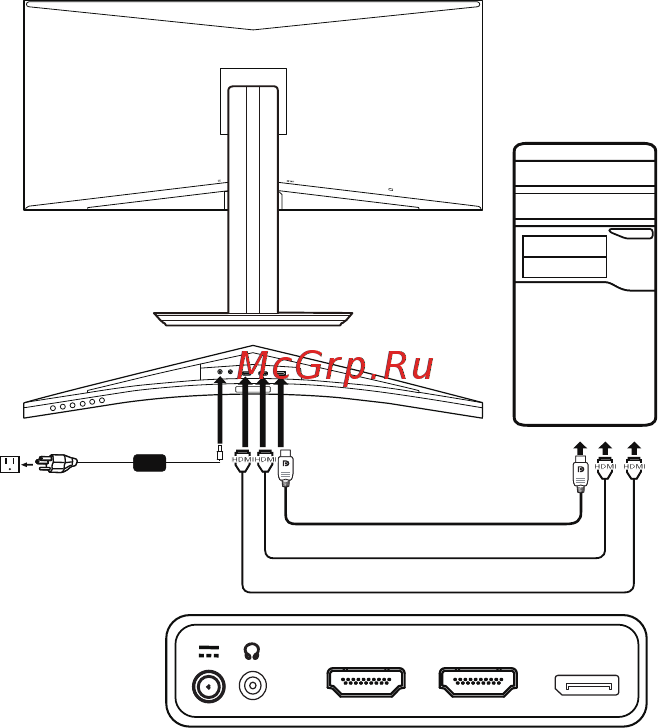 Acer Prosumer CZ350CKbmiiphx Black [20/31] Установка