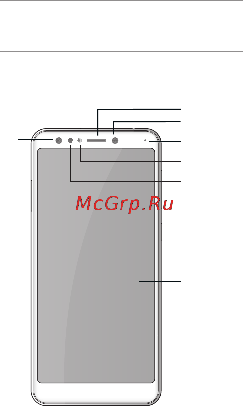 Asus ZenFone 5 Lite ZC600KL 64Gb Black (5A023RU) [2/19] Элементы лицевой панели