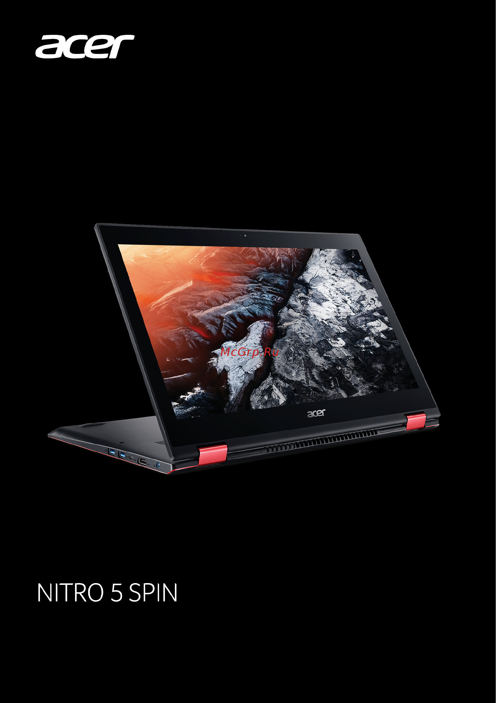 Acer SP515-51GN-581E NX.GTQER.001 Инструкция по эксплуатации онлайн