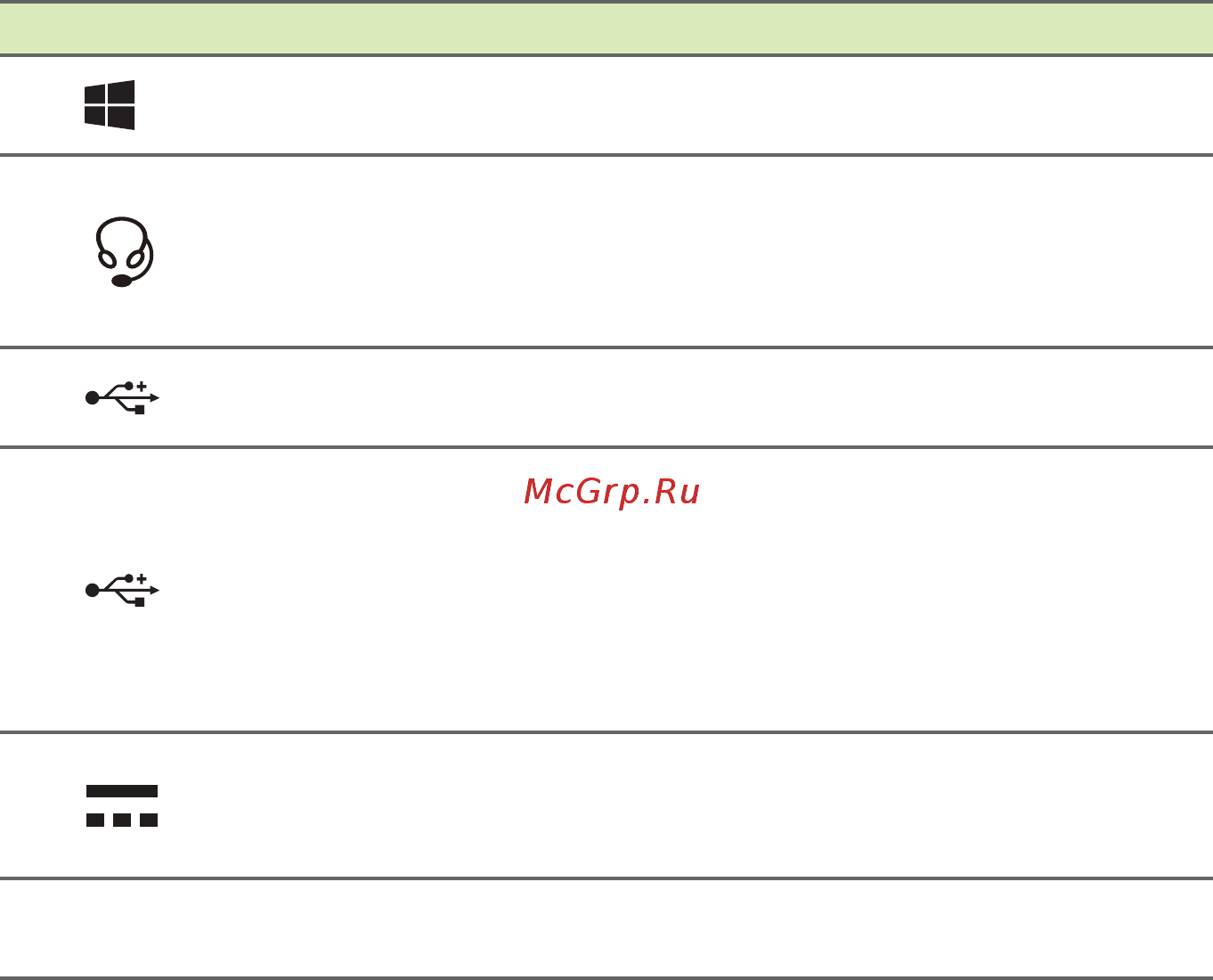 Acer SA5-271-3941 NT.LCDER.038 [13/89] Сведения об интерфейсе usb 3