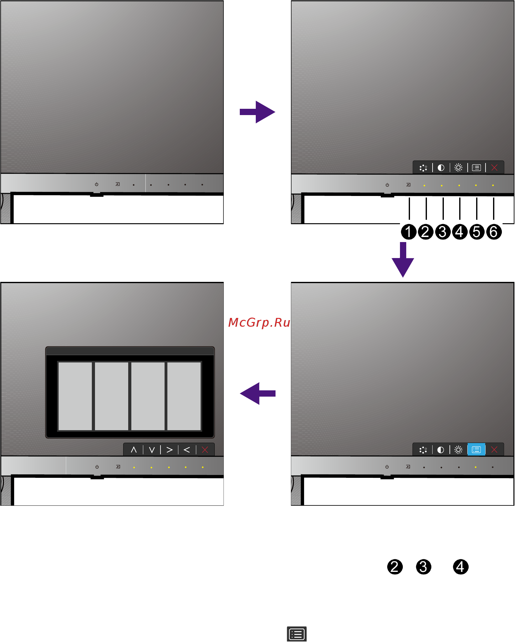 Benq EX3501R [27/50] Основные операции с меню