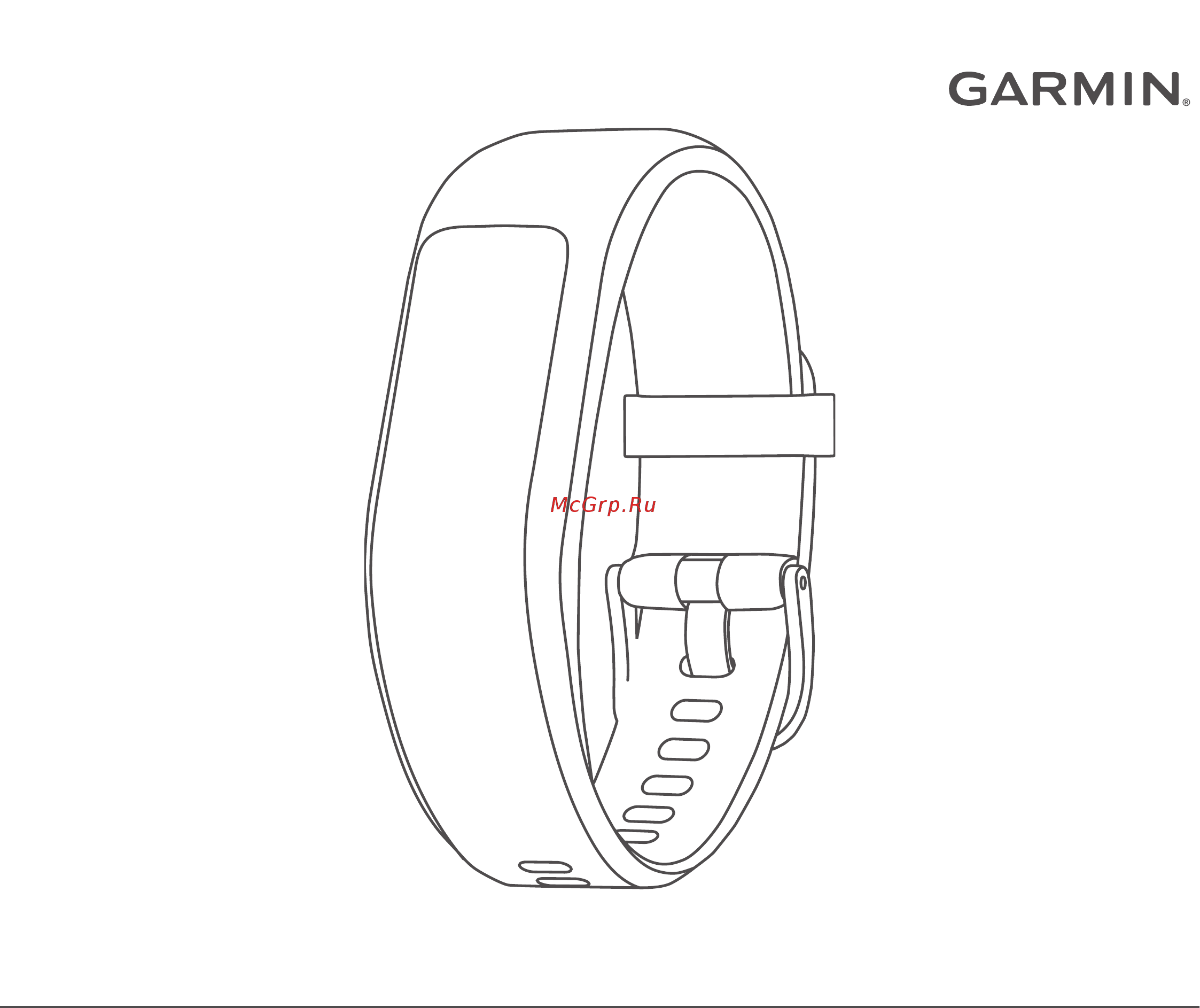 Garmin Vivosmart 3 Purple S/M (010-01755-21) Инструкция по эксплуатации онлайн