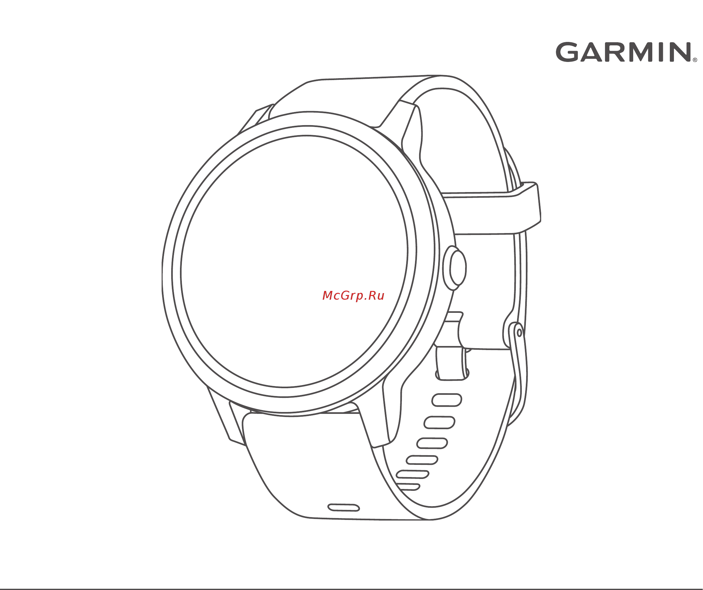 Garmin Vivoactive 3 Silicone Steel/White (010-01769-22) Инструкция по эксплуатации онлайн