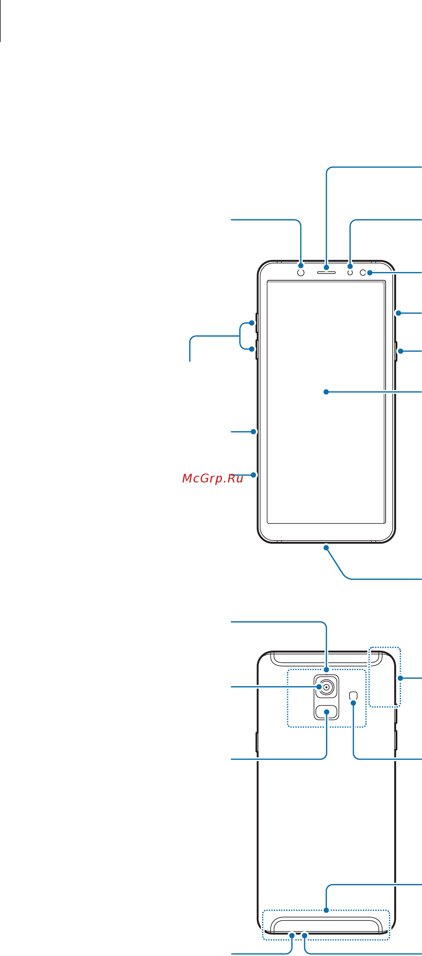 Samsung Galaxy A6 SM-A600F/DS Blue [10/188] Внешний вид устройства